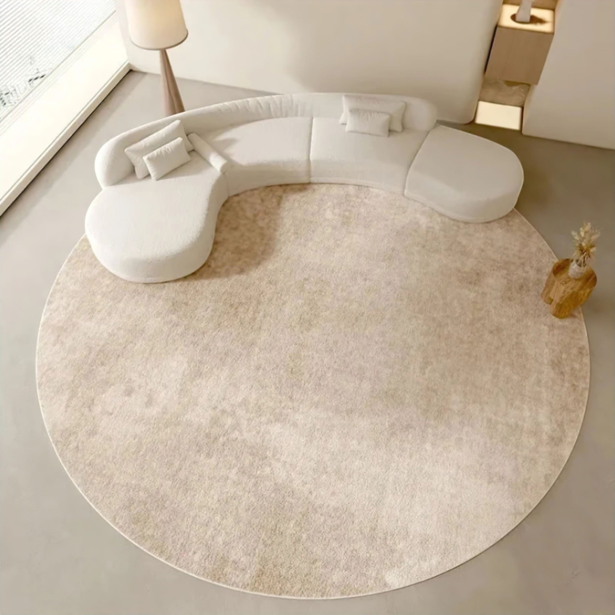 Emma Beige Rug | Victoria Queen