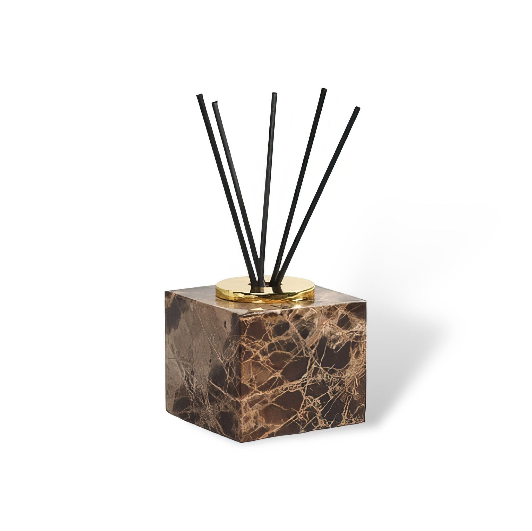 Emperador Dark Marble Bathroom Collection Bathroom Accessories Diffuser A 