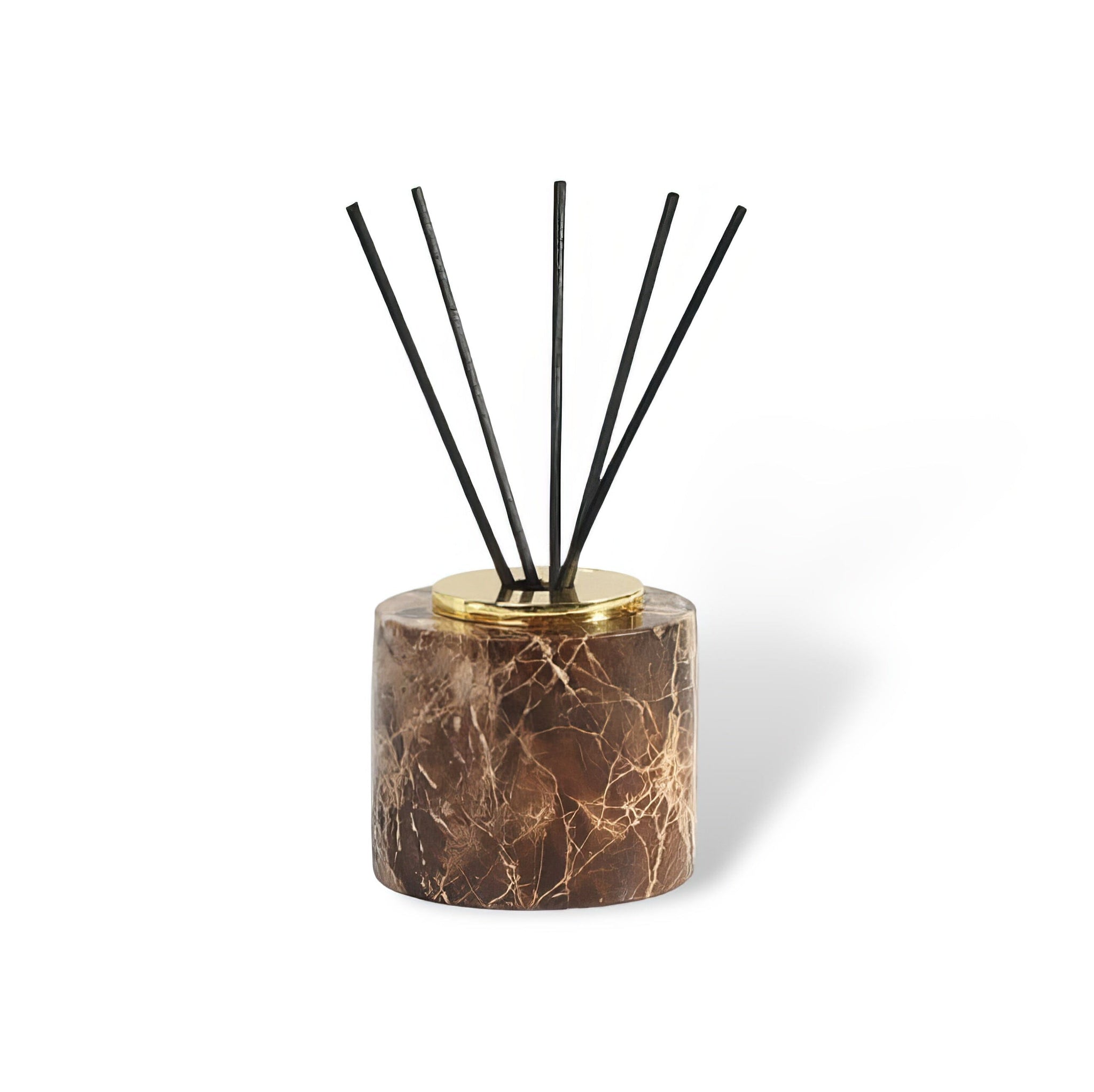 Emperador Dark Marble Bathroom Collection Bathroom Accessories Diffuser C 