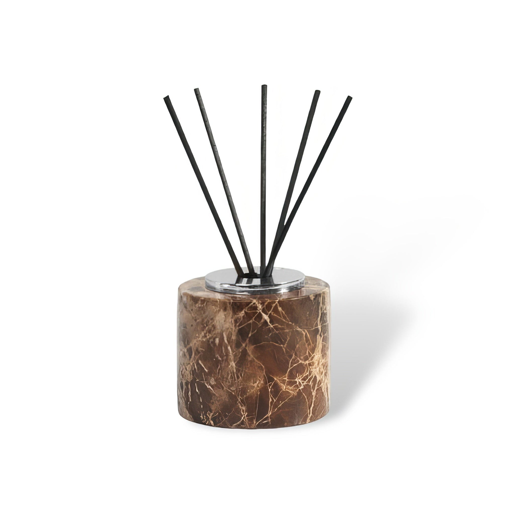 Emperador Dark Marble Bathroom Collection Bathroom Accessories Diffuser D 