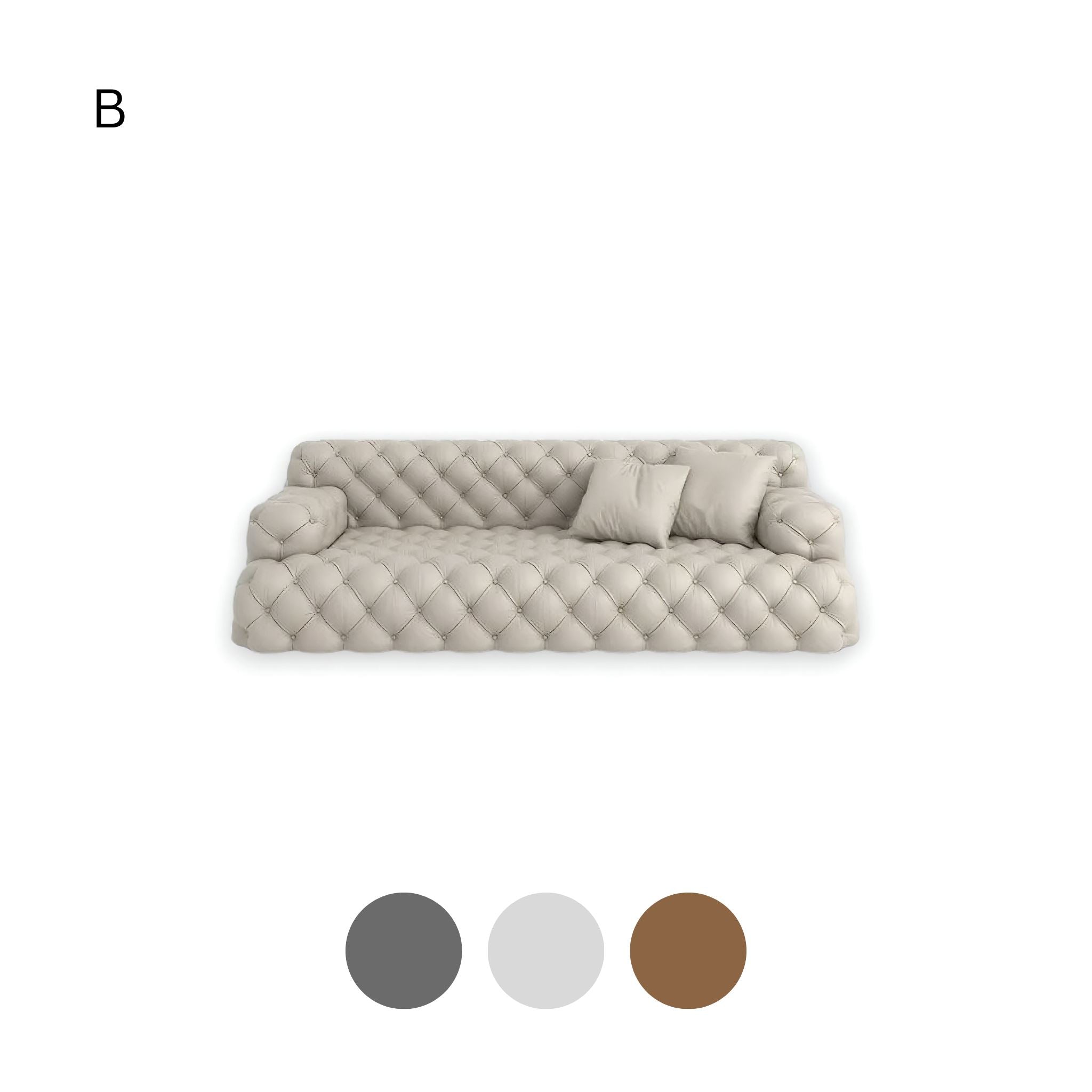 Éric Luxury Sofa Sofa B Brown 