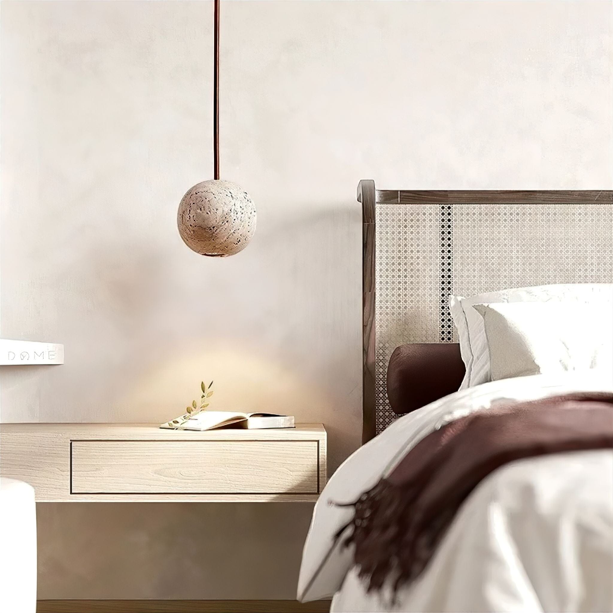 Fabien Travertine Pendant Light 