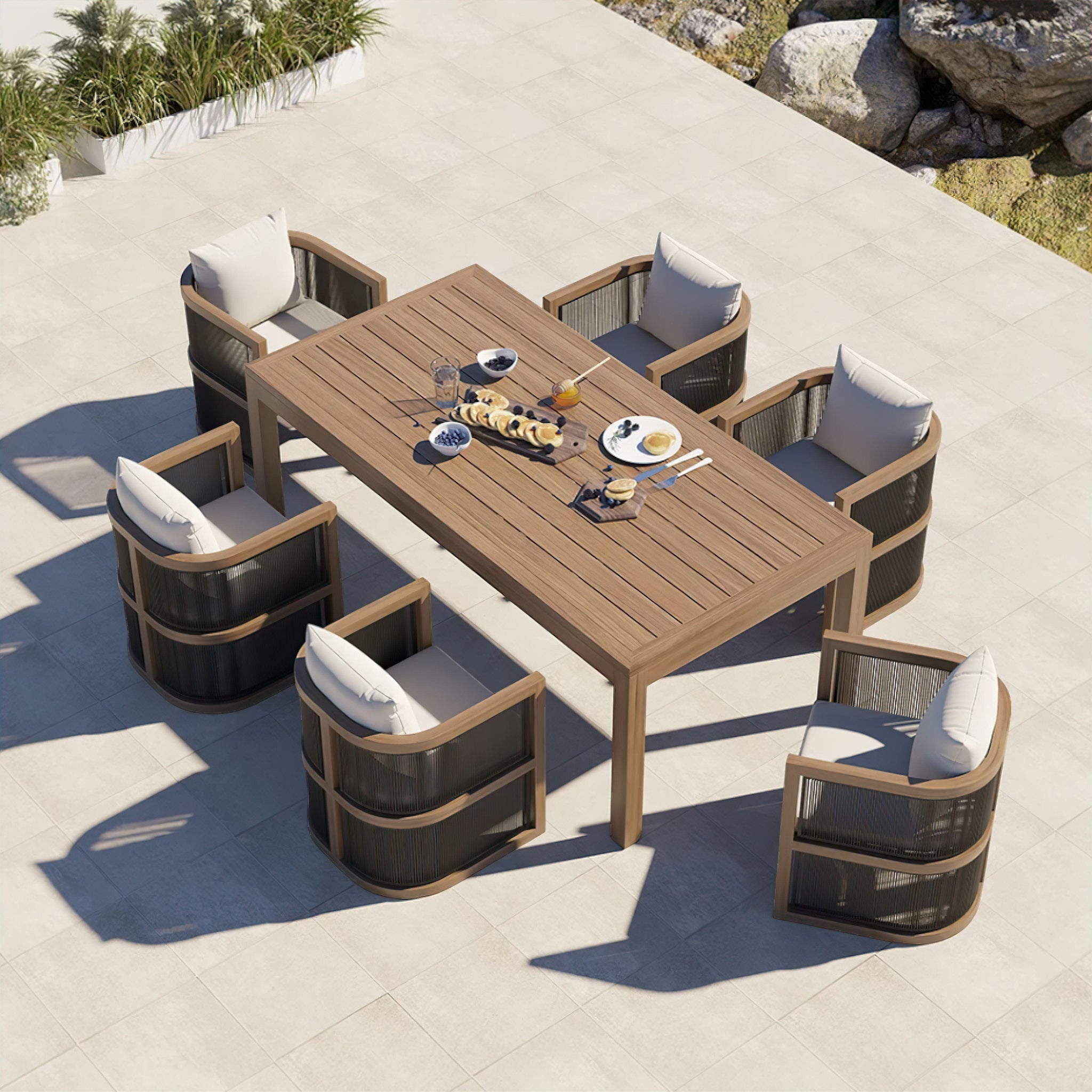 Federico Dining Table (JS) chair variant added done 