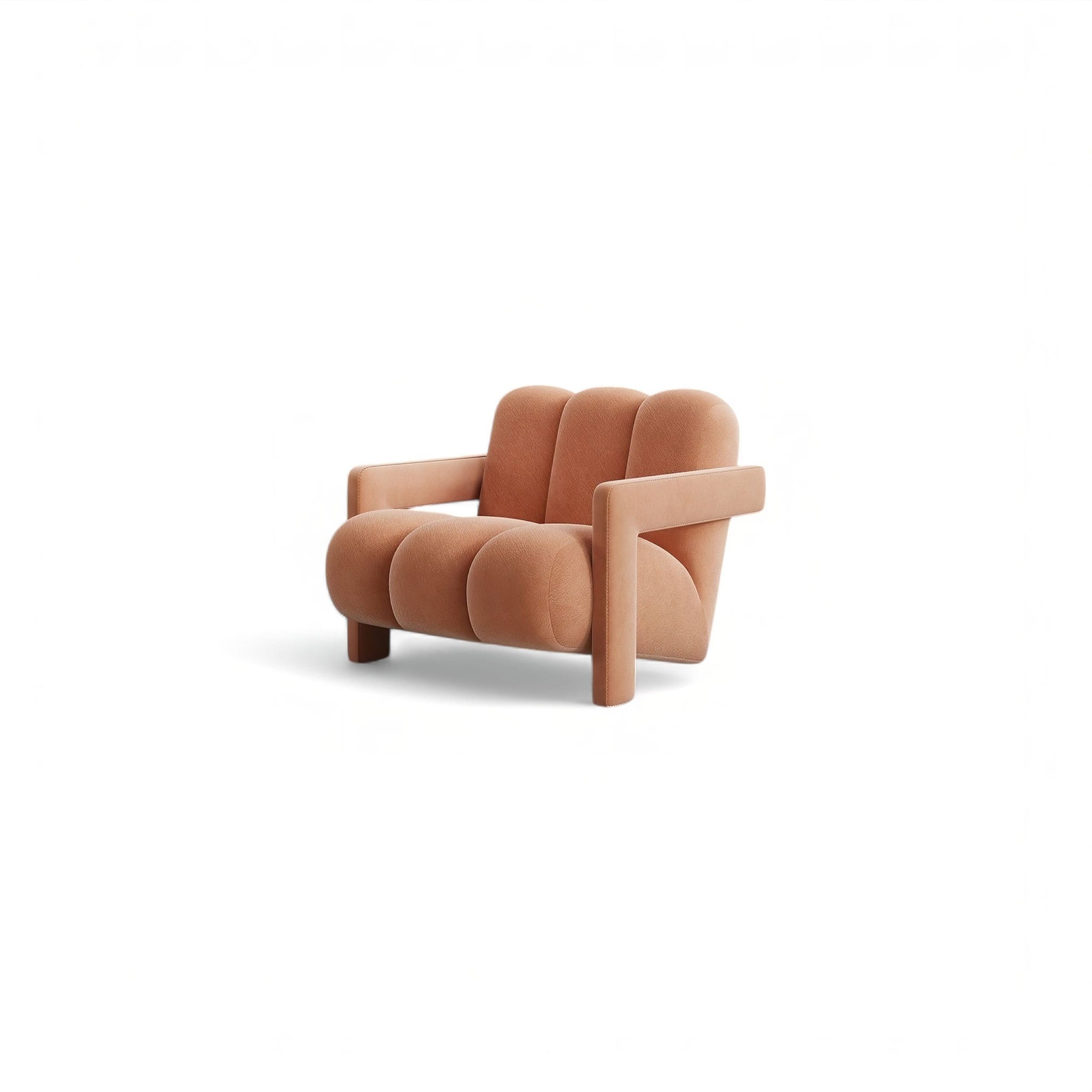 Flavia Occasional Chair (JS) Orange 