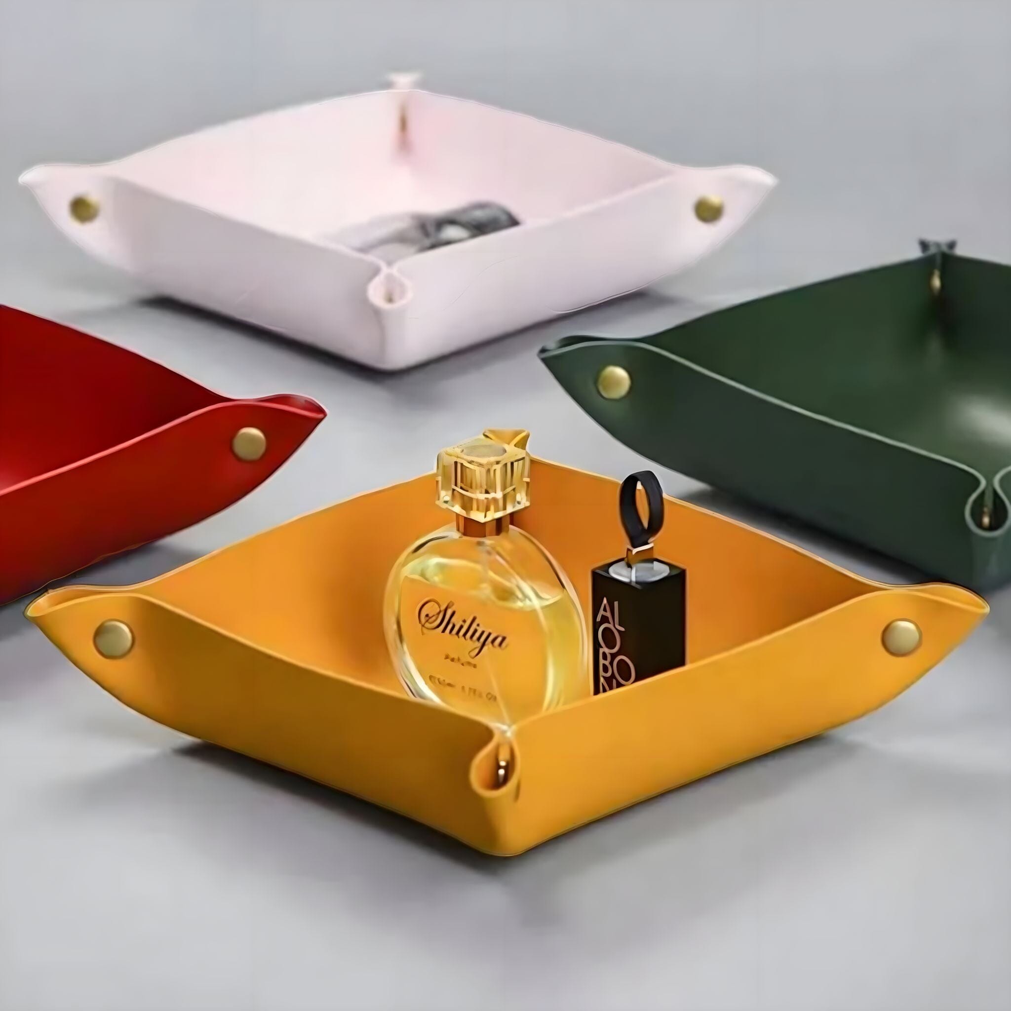 Folded Treasure Tray Decorative Trays 