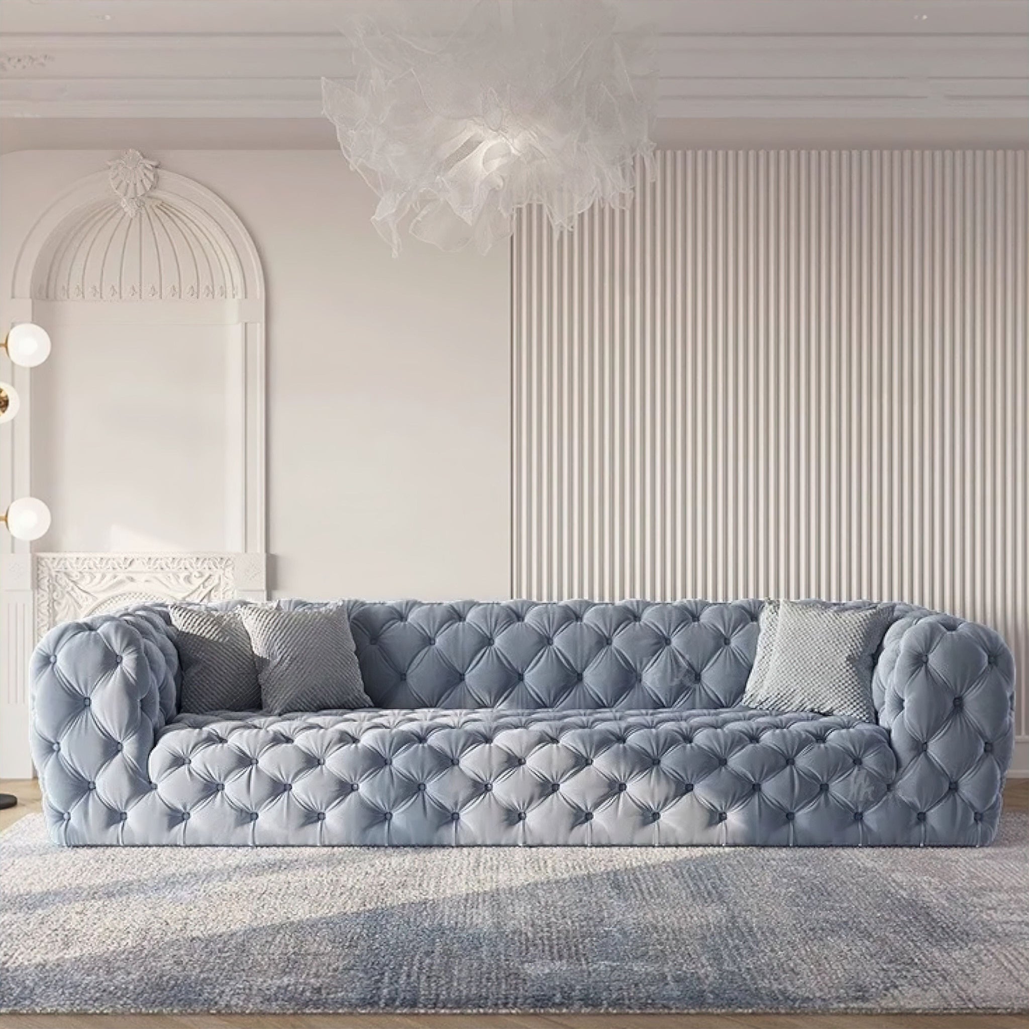 Gabriel Sofa Sofa 240cm Blue 