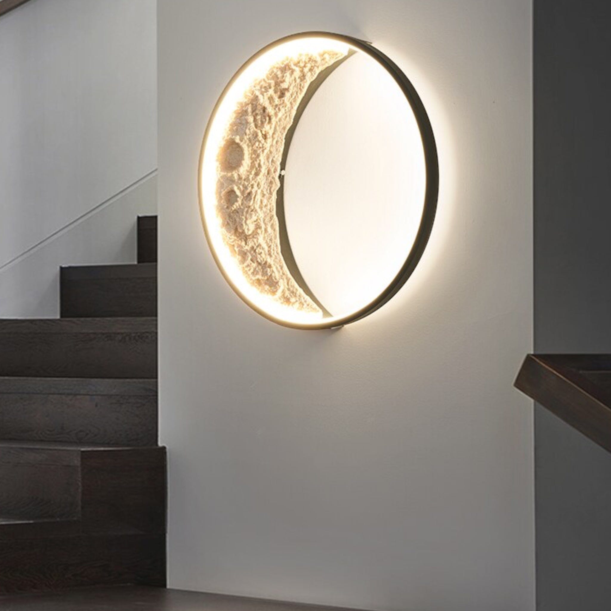 Gaspard Half Moon Light Wall Light 