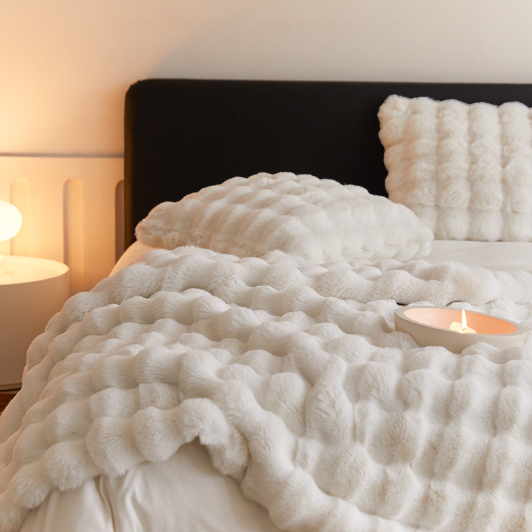 Genevieve Fur Blanket Fur Blanket 