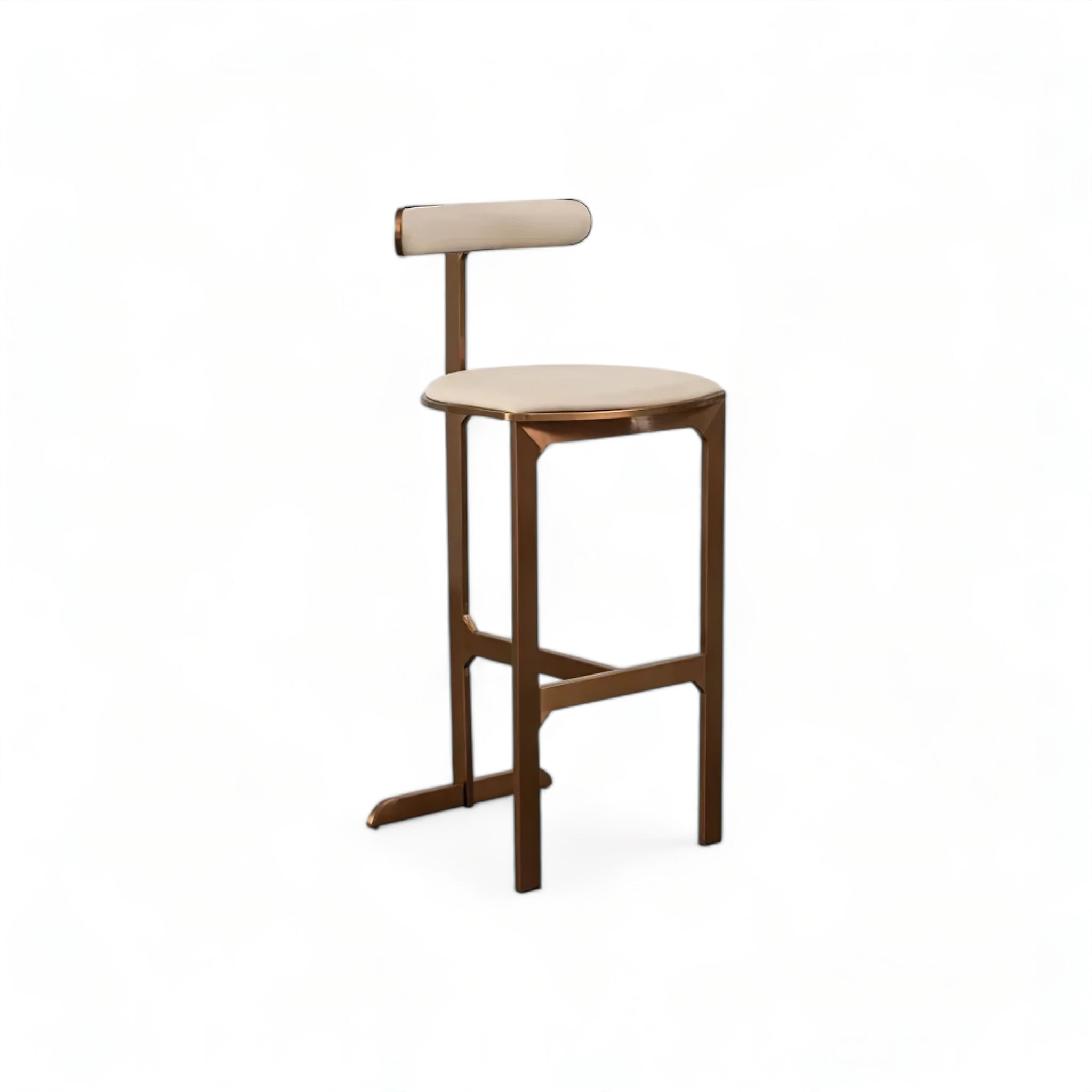 Gianluca Bar Stool (JS) Rose Gold S 