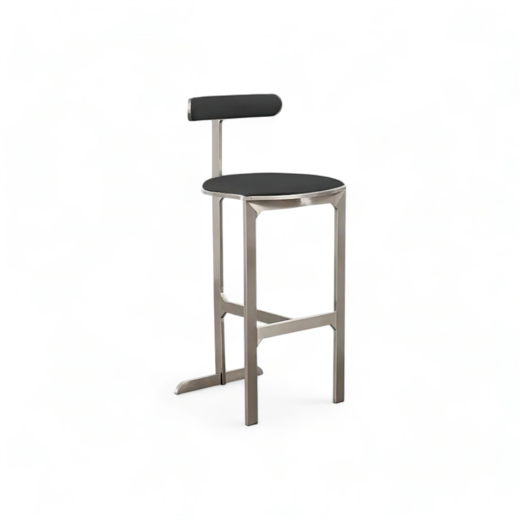 Gianluca Bar Stool (JS) Silver S 