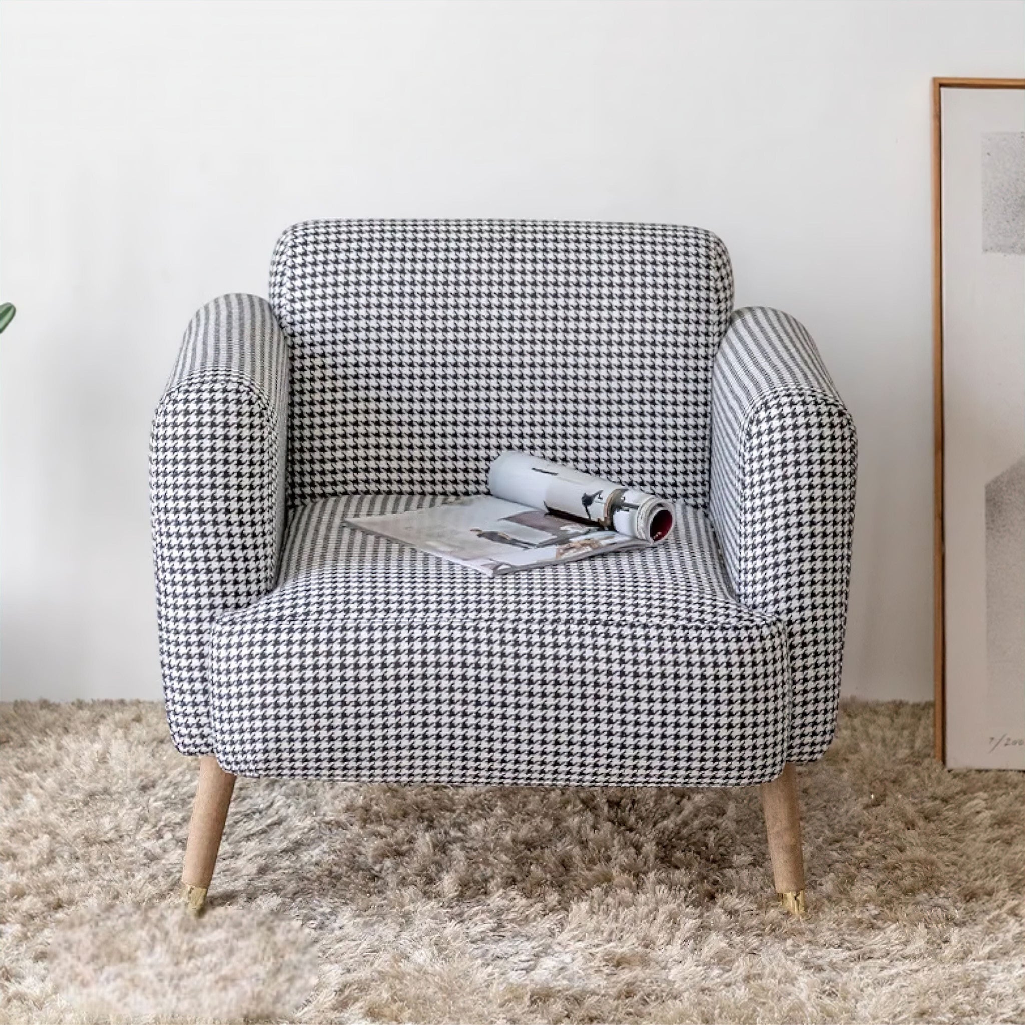 Gianluca Occasional Chair Collection Plaid 