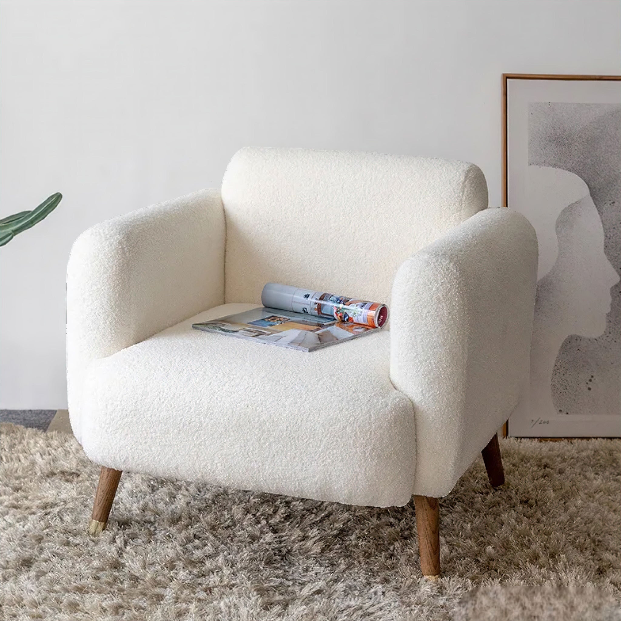 Gianluca Occasional Chair Collection White 
