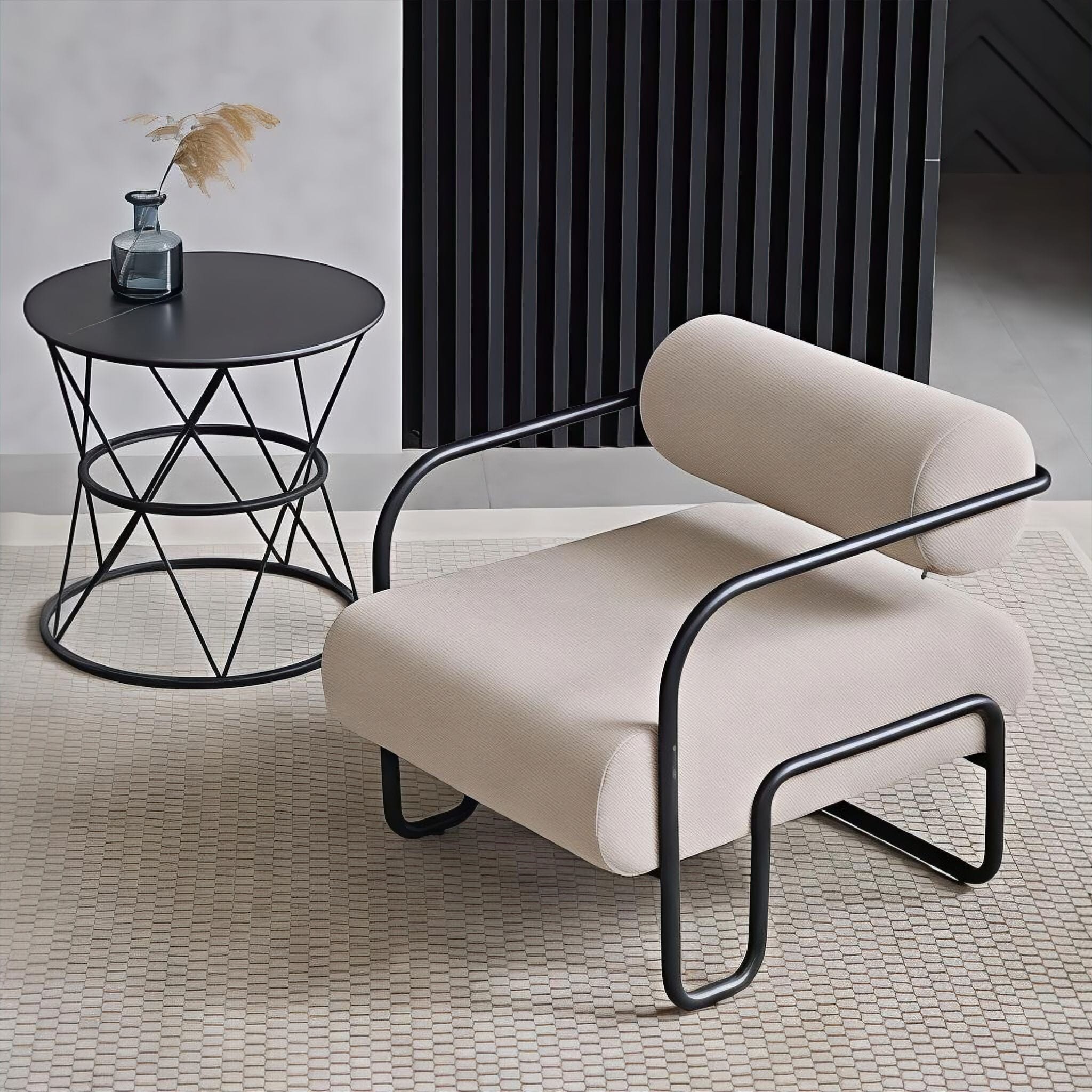 Gilles Occasional Chair Chair Beige 