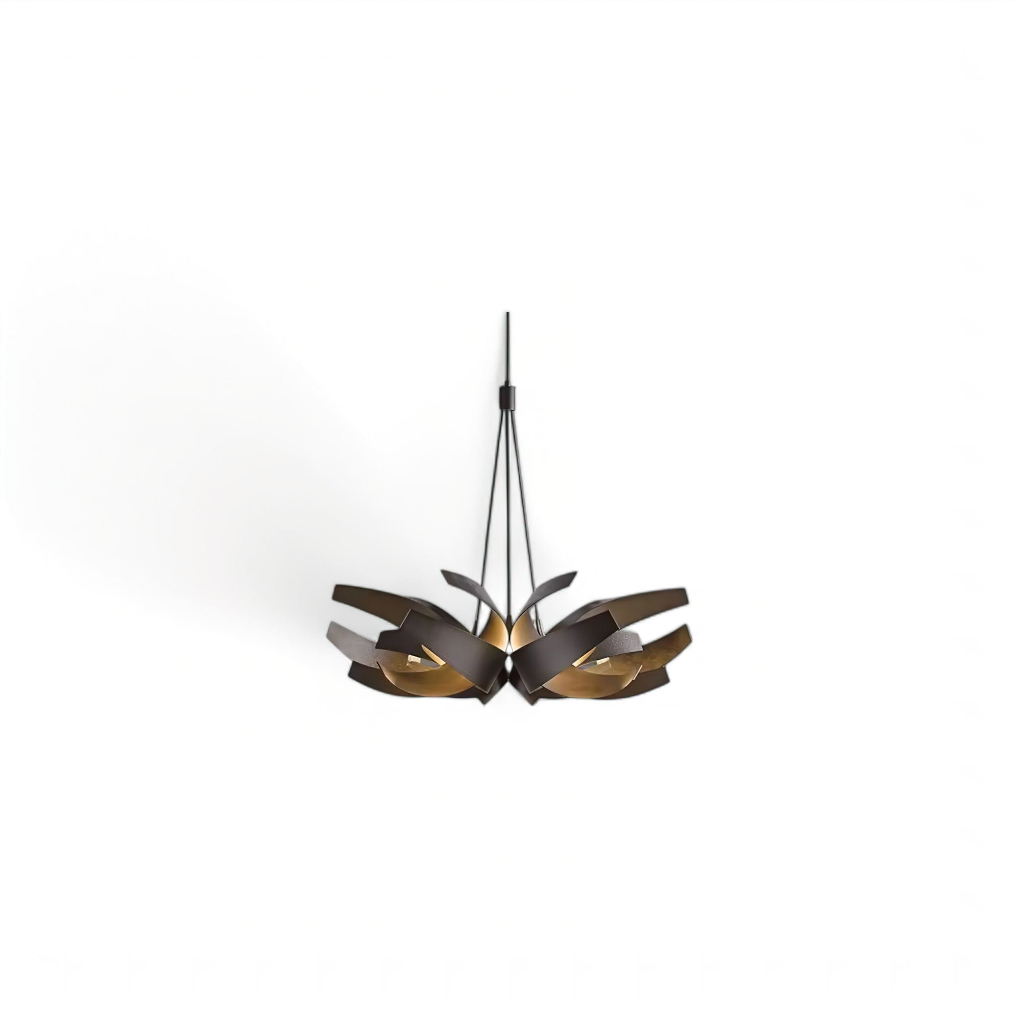Ginevra Pendant Light (JS) Black 85cm Cold White