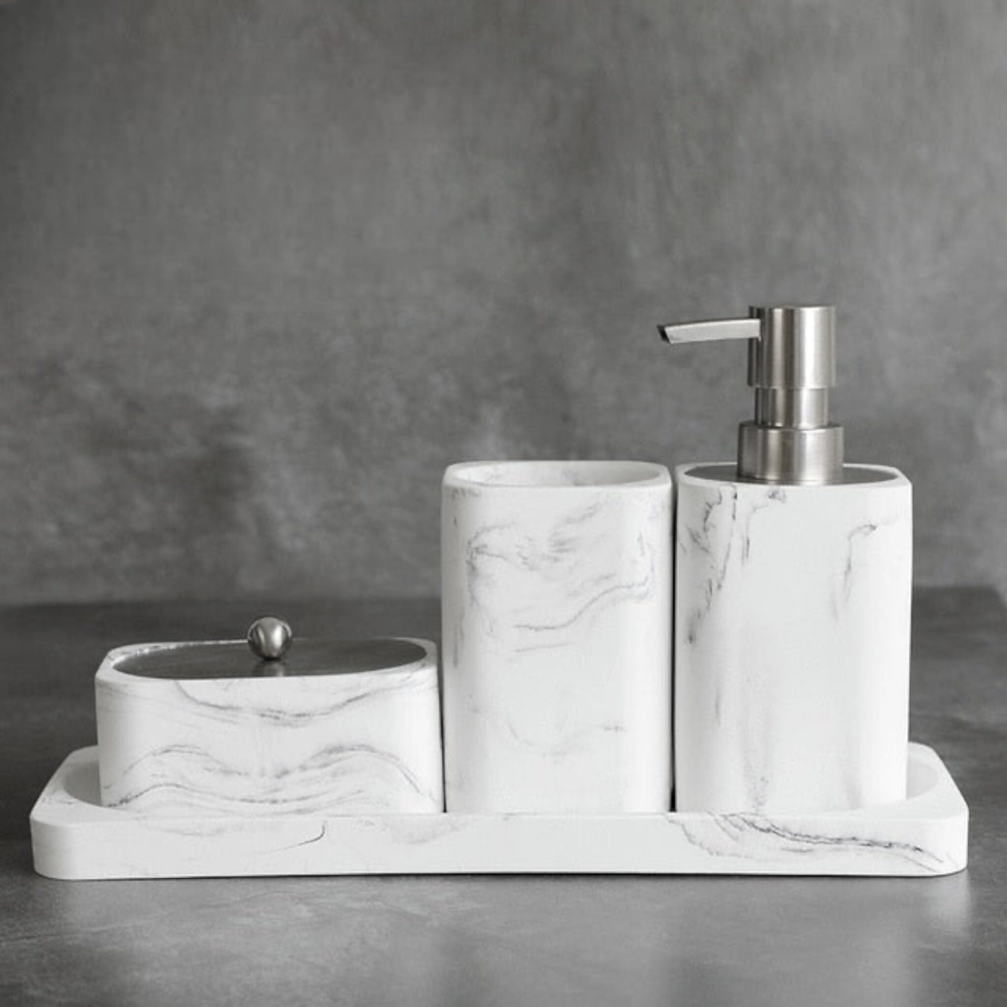 Grandiose Bathroom Set Bathroom Accessories 4 Piece Set A 