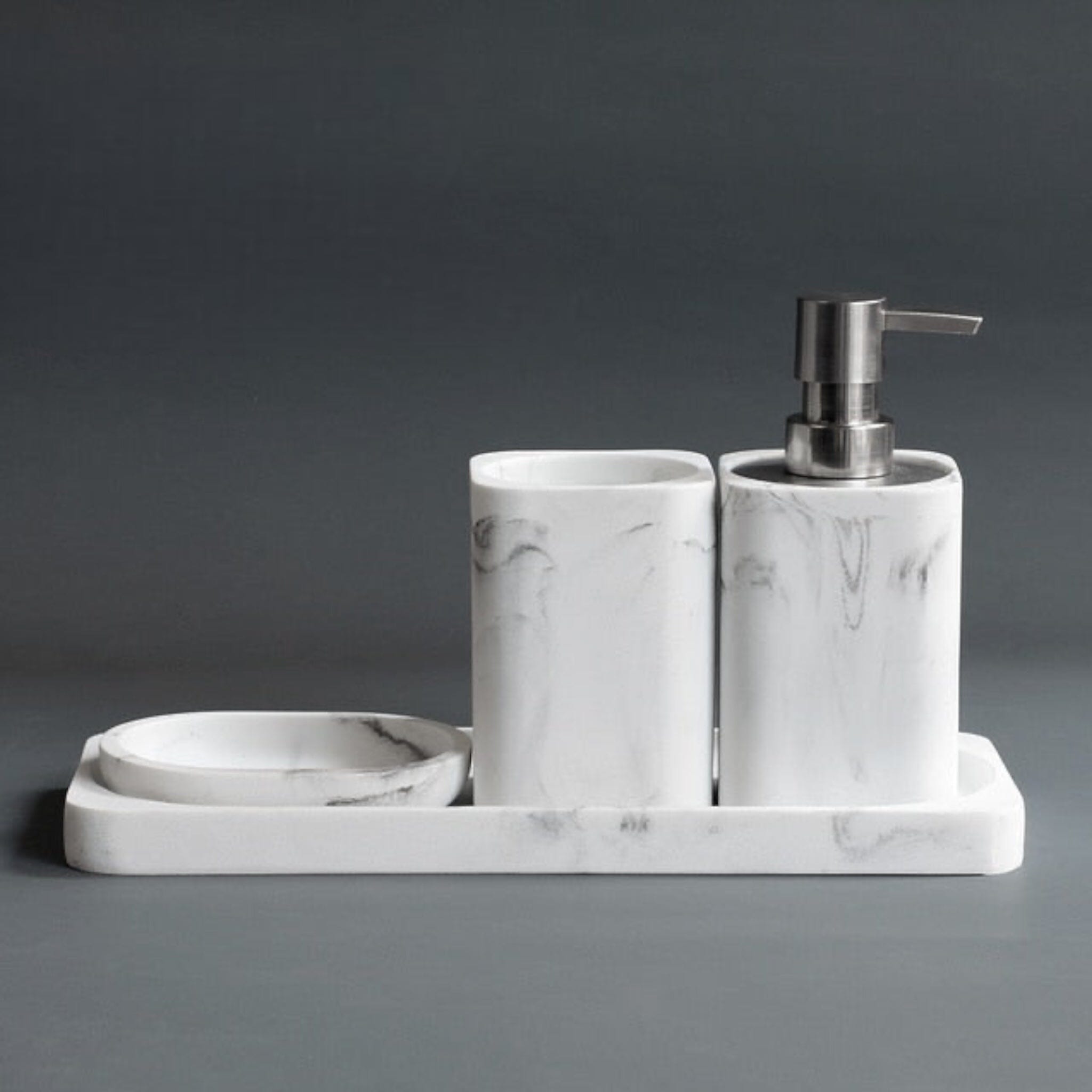 Grandiose Bathroom Set Bathroom Accessories 4 Piece Set B 