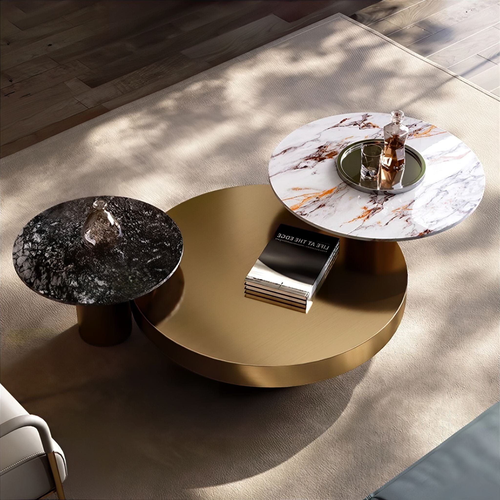 Gustave Slate Coffee Table Coffee Table 