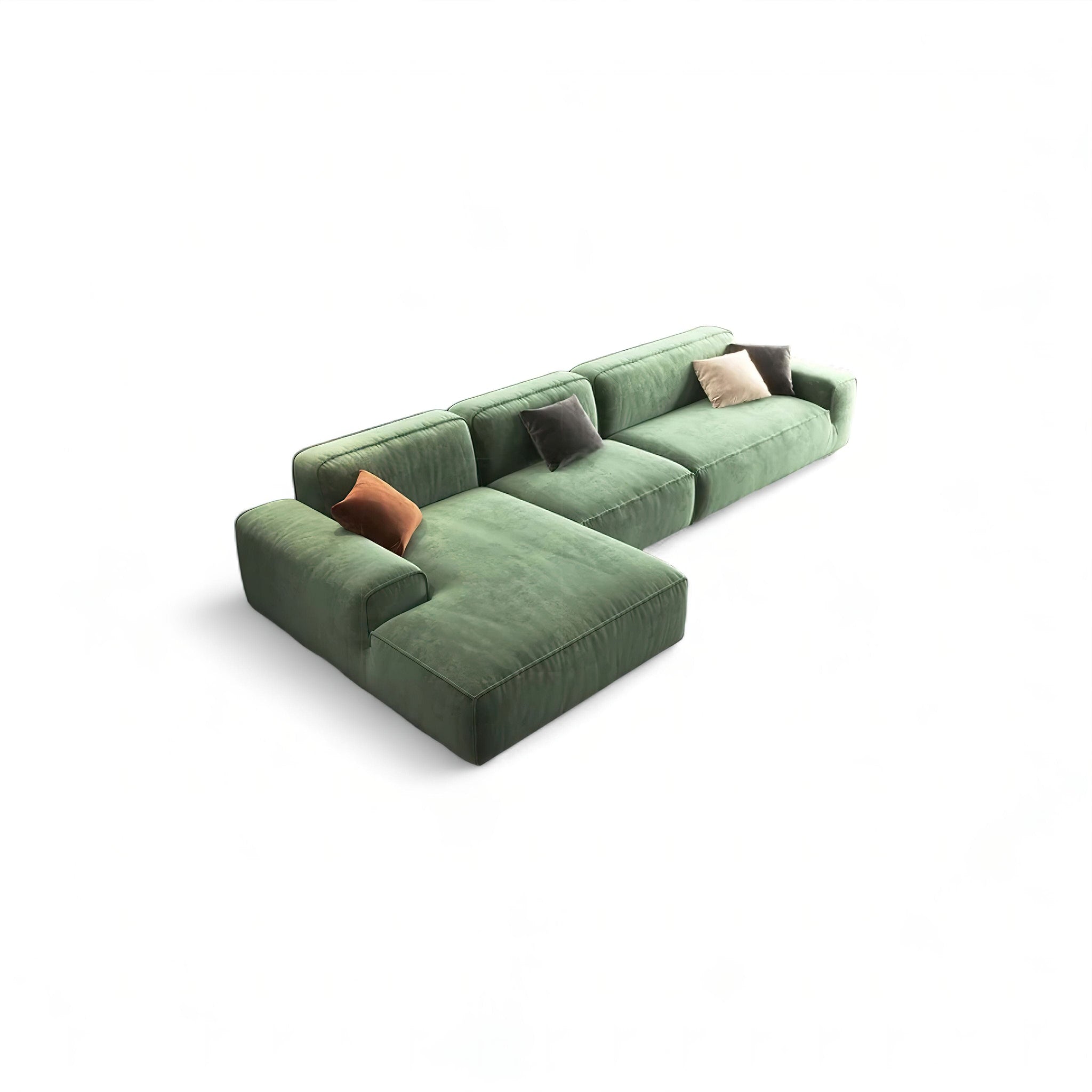 Hélène Sofa (redo description and add in information about what the upholstery is made from) (GP) 280cm + Chaise 