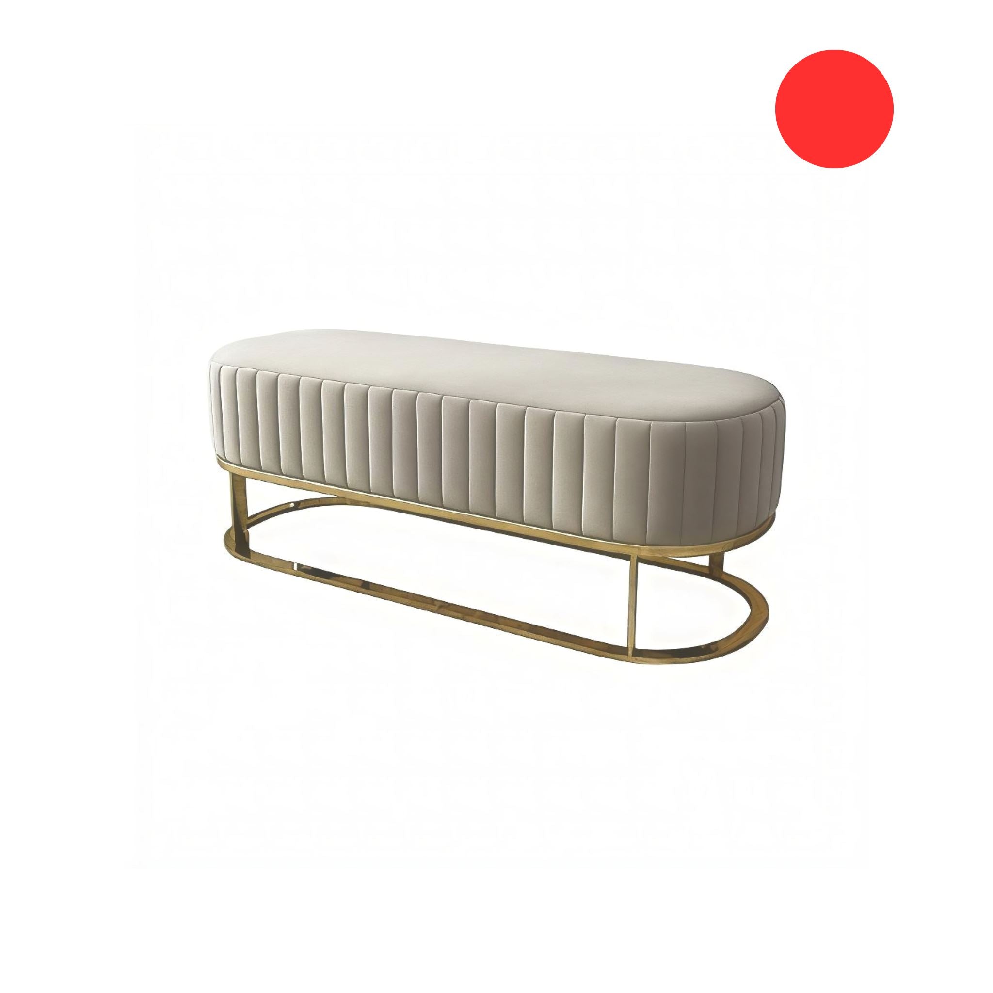 Henri Sofa Collection Sofa Changing Stool Red 