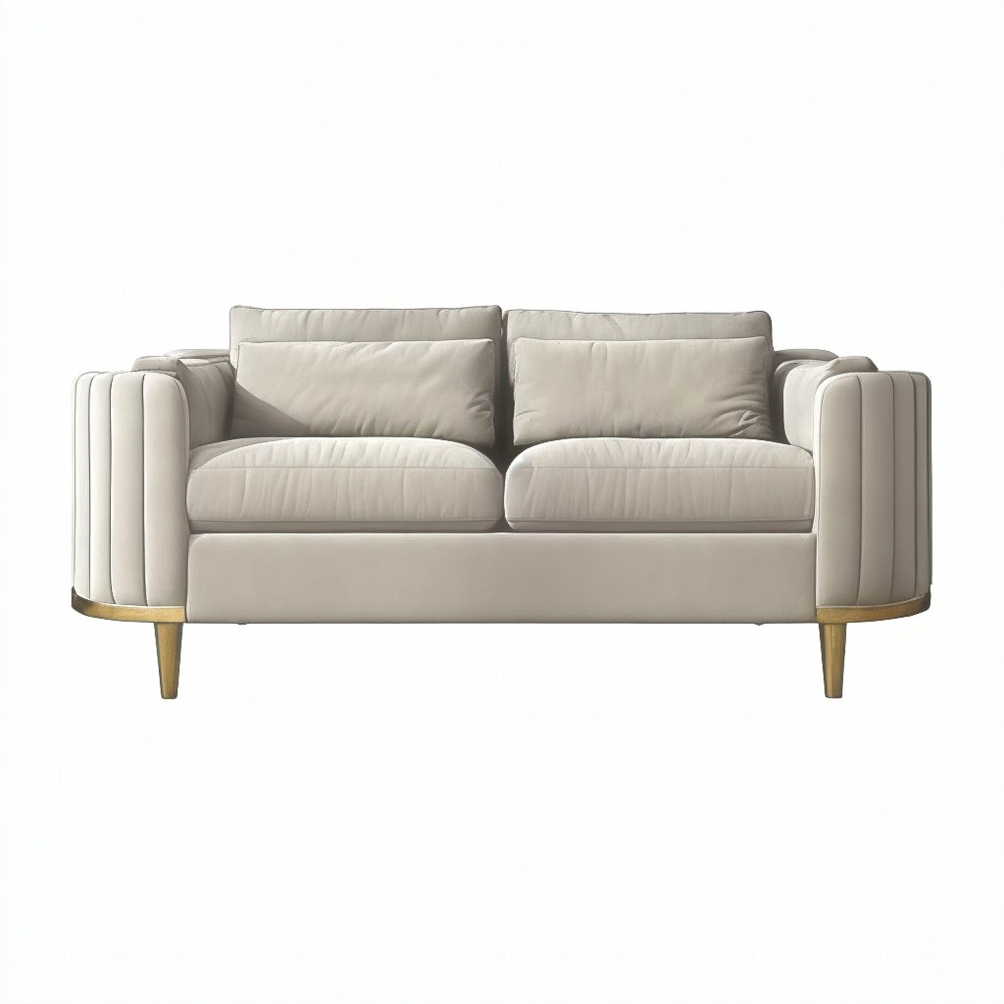 Henri Sofa Collection Sofa Double Seat Ivory 