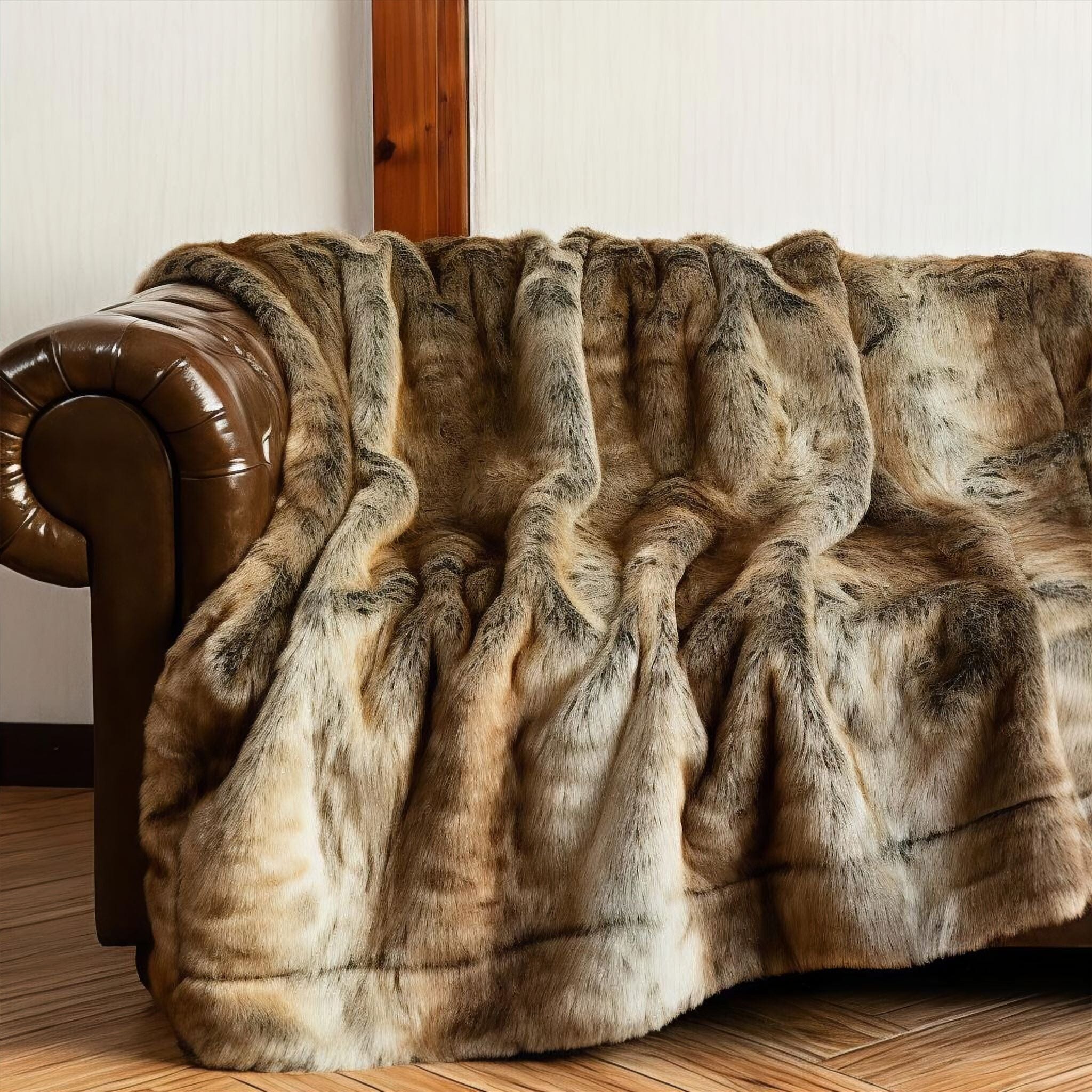 Hervé Luxury Blanket Fur Blanket 