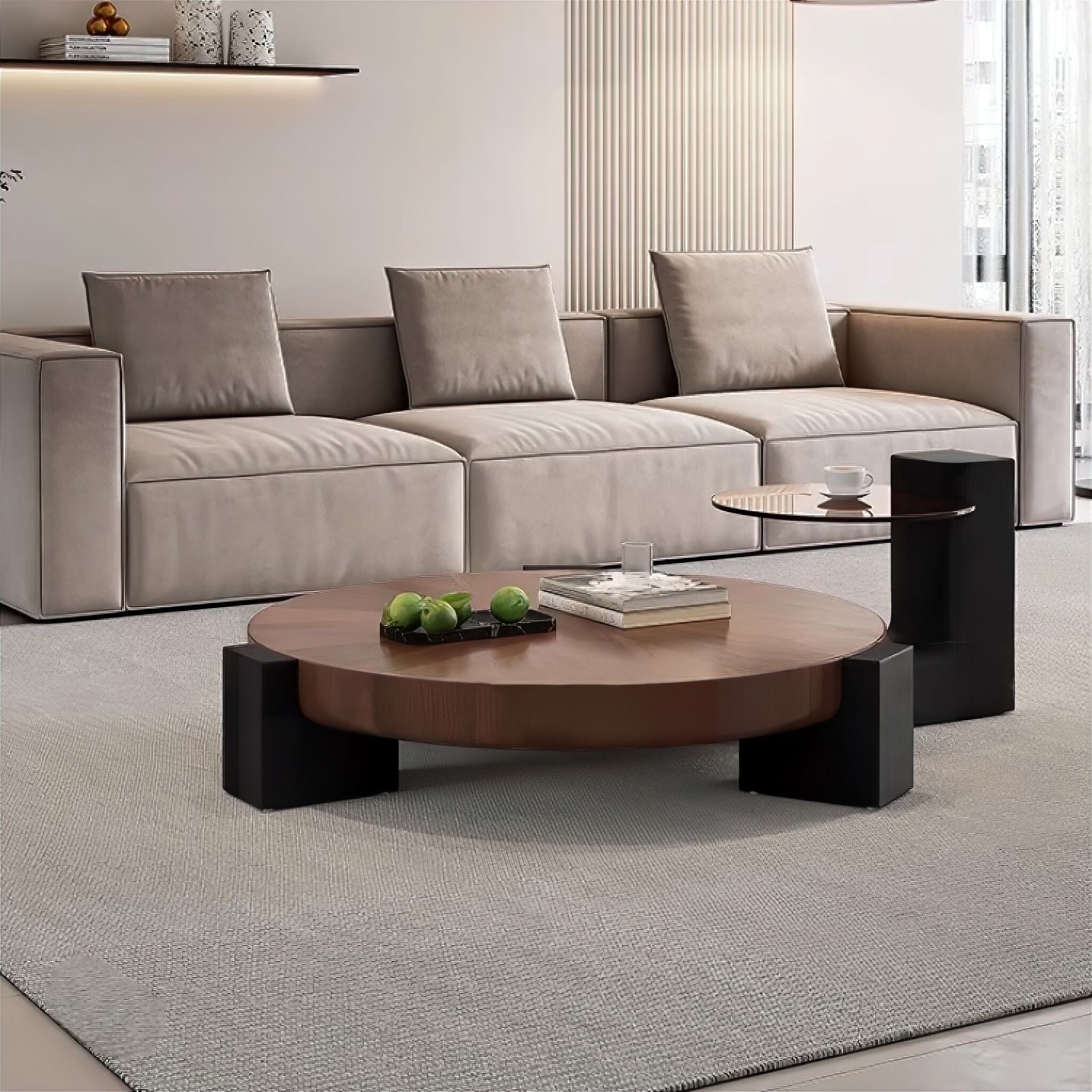 Hortense Oak Coffee Table 