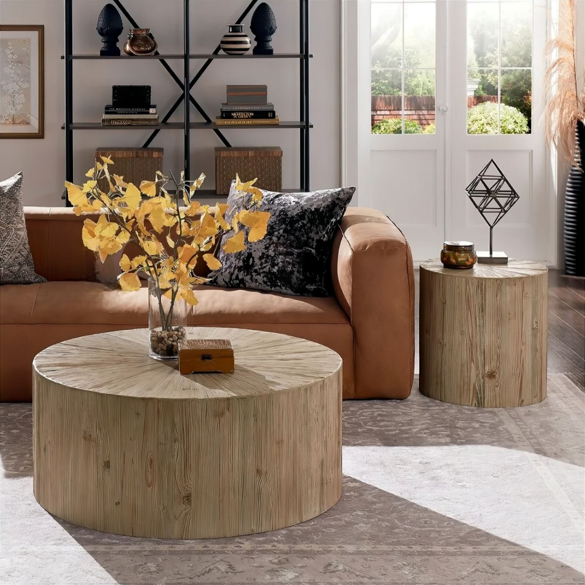 Isidore Oak Coffee Table 
