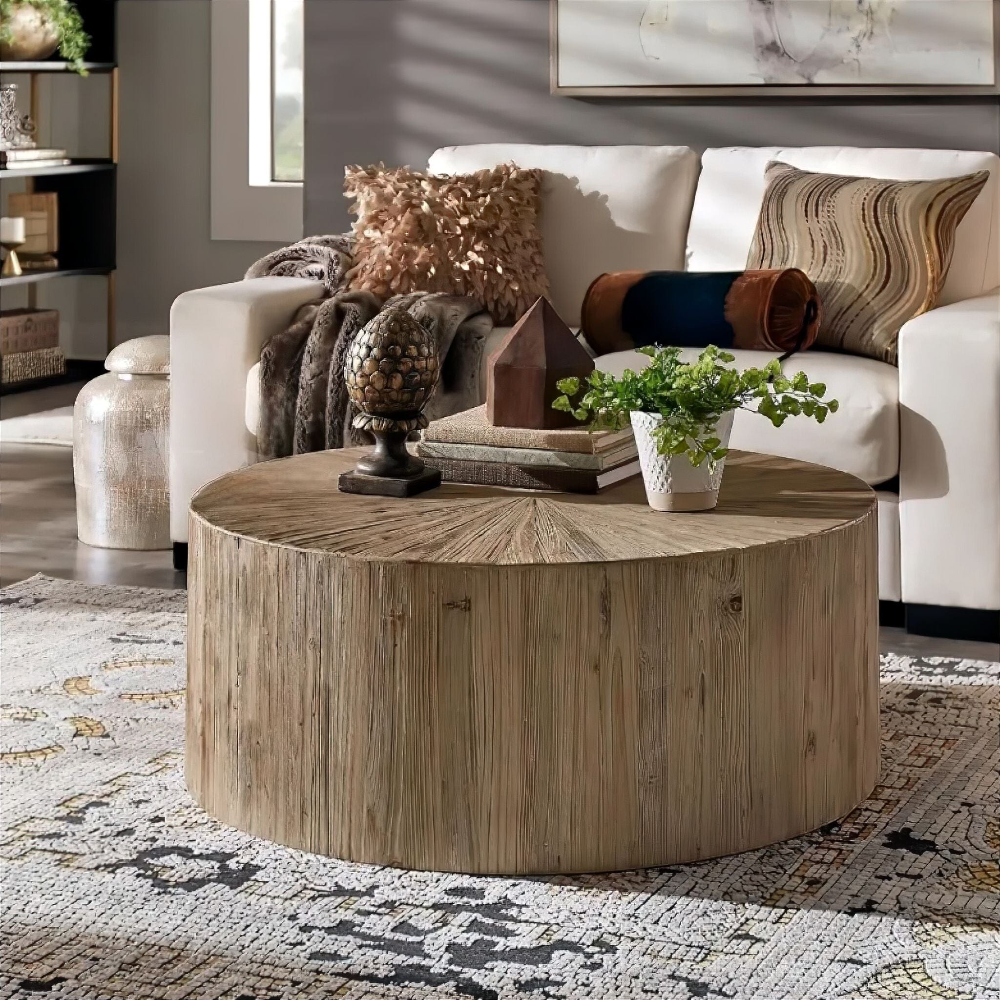 Isidore Oak Coffee Table Coffee Table 