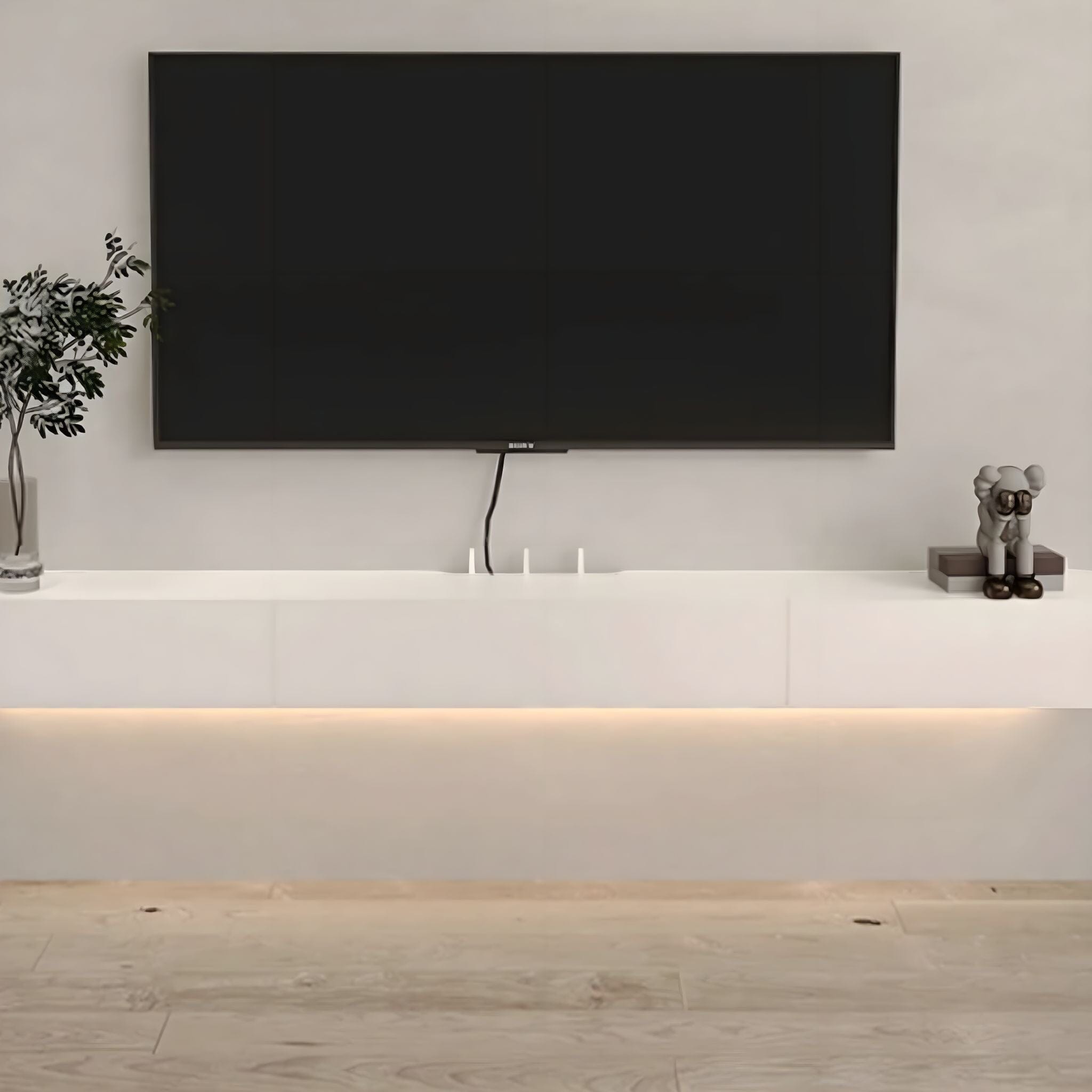 Jacques TV Cabinet Tv Cabinet 160cm White 