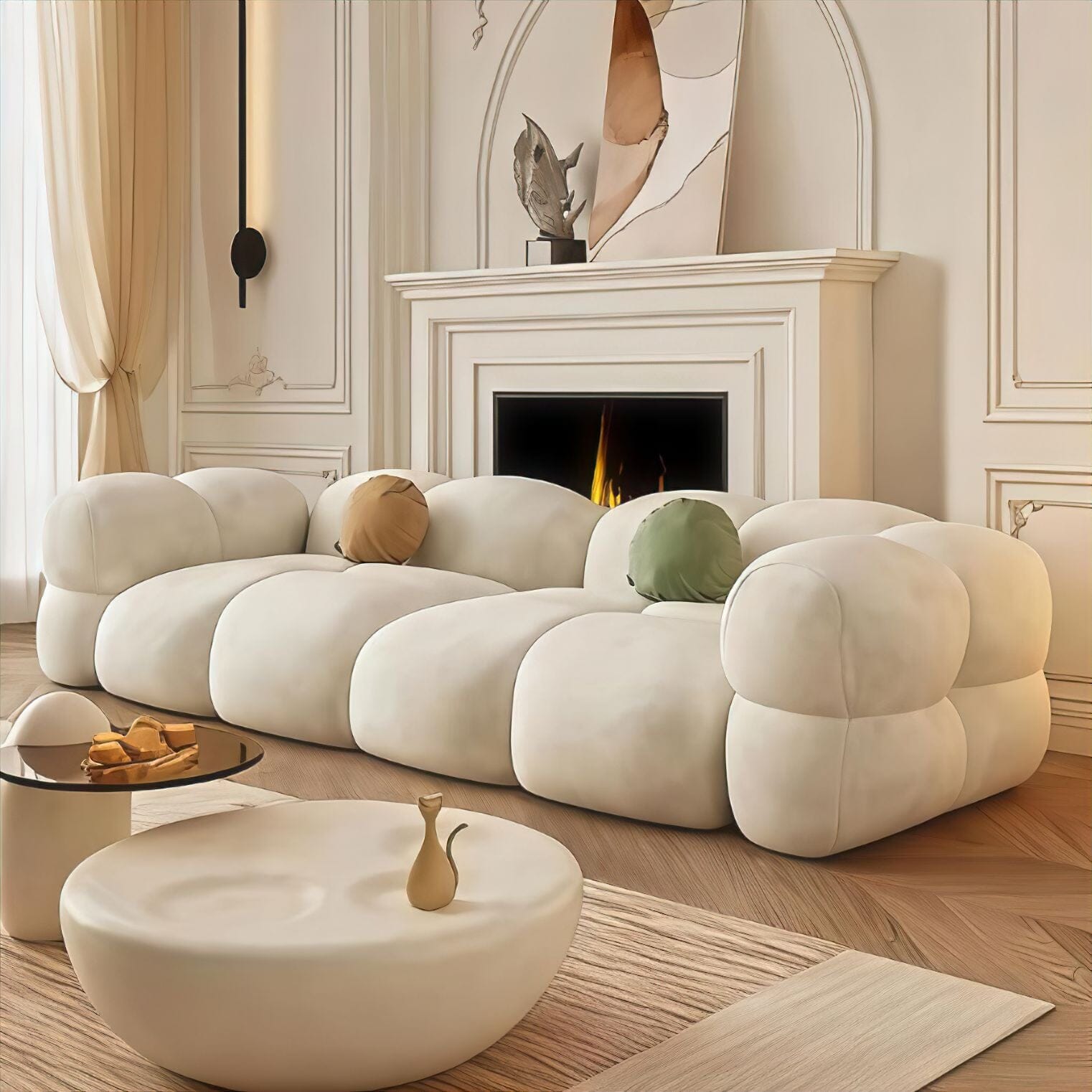 Jean-Pierre Sofa Sofa S White 