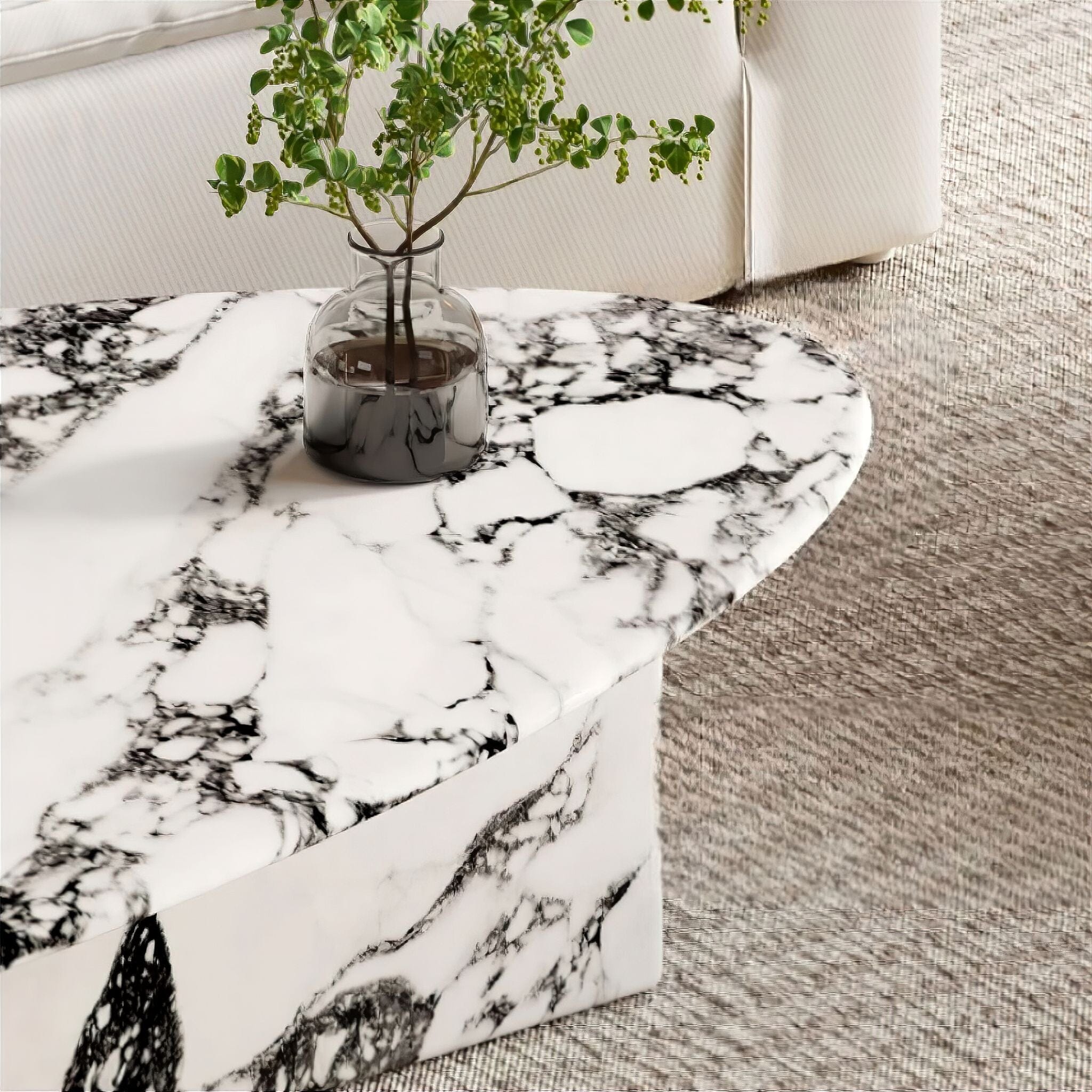 Jessamine Marble Coffee Table 