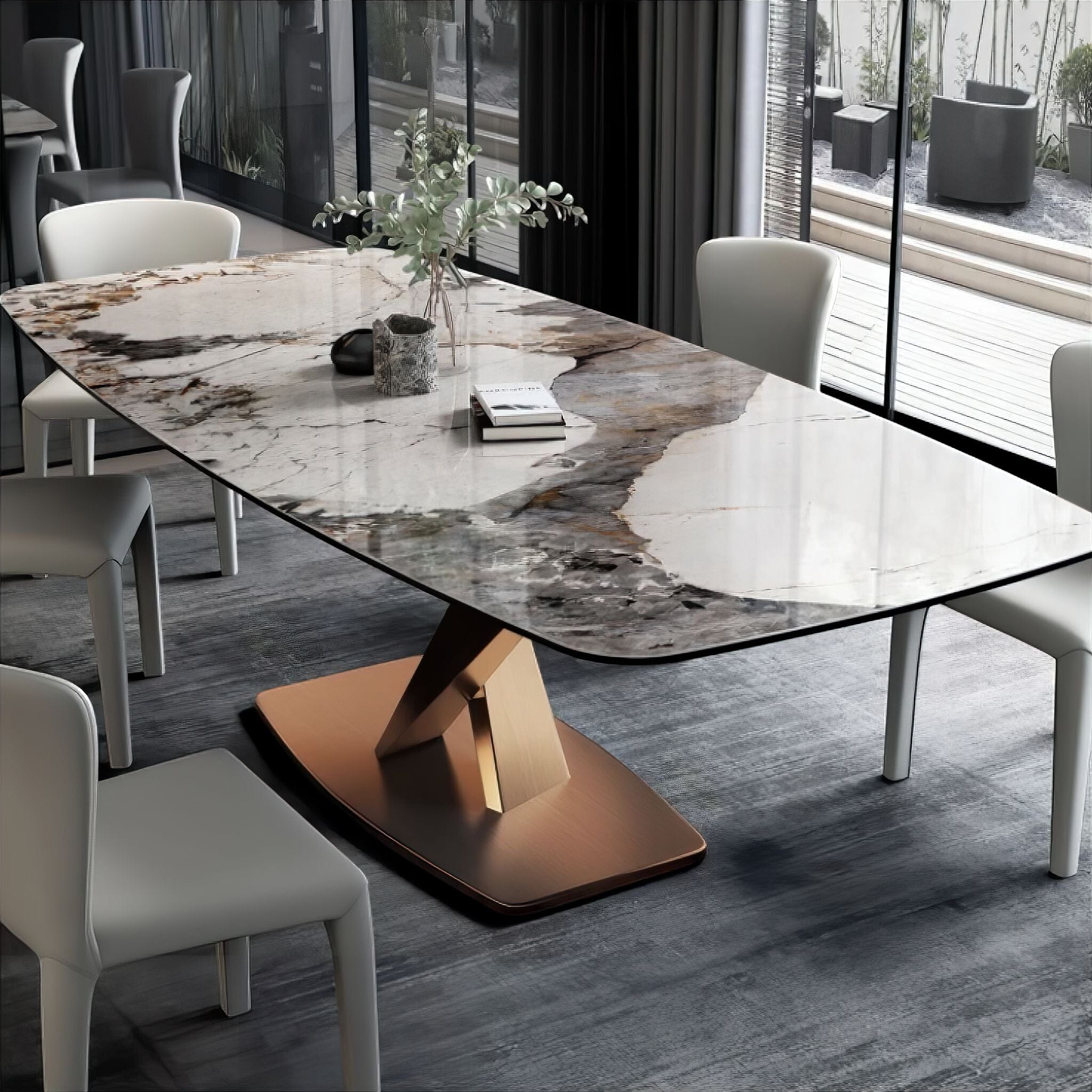 Josiane Marble Dining Table 