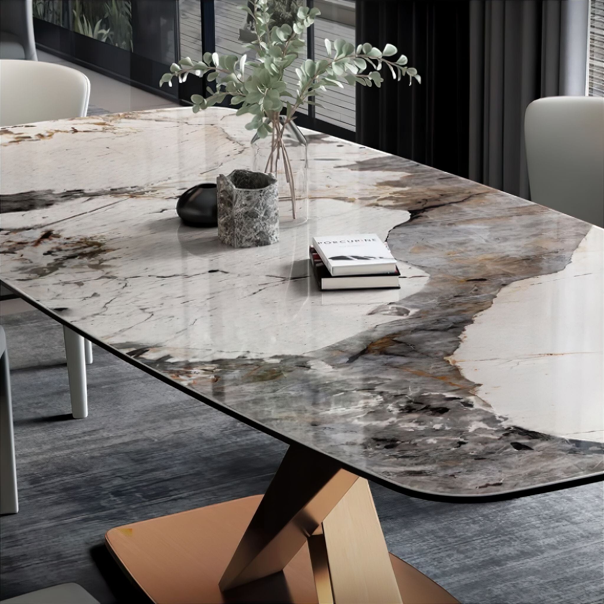 Josiane Marble Dining Table 