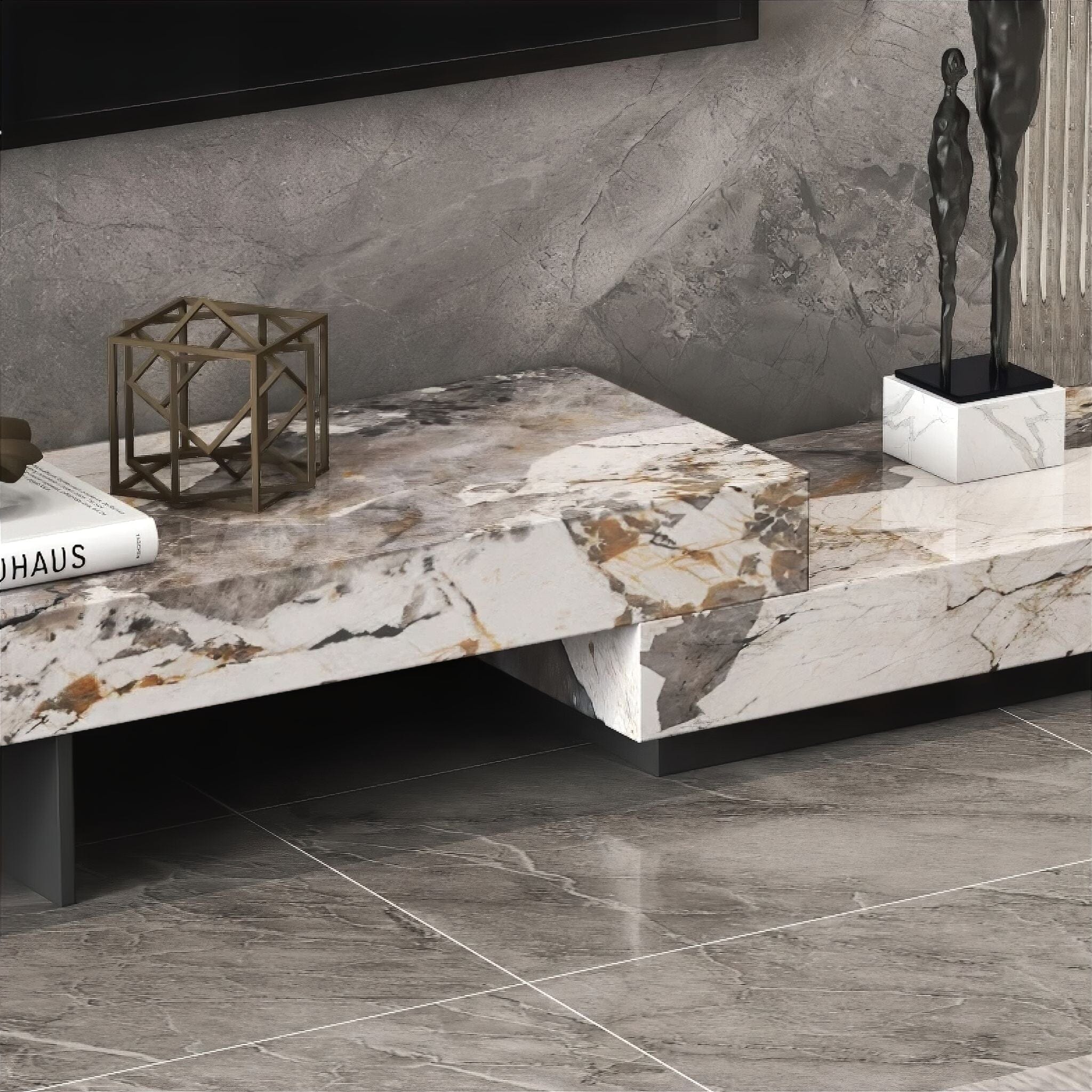 Jovita Slate TV Cabinet 