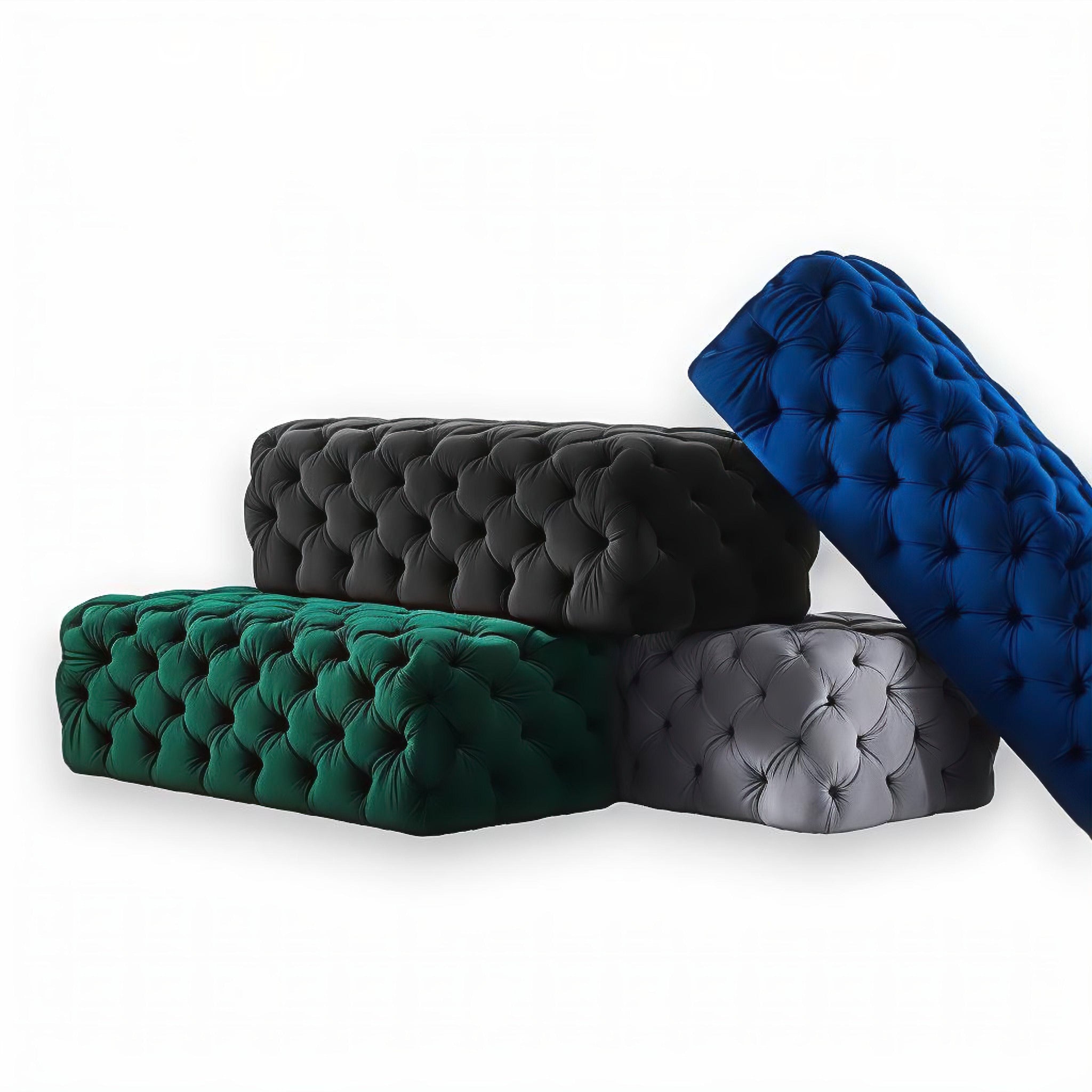 Julien Sofa Stool Sofa Black 