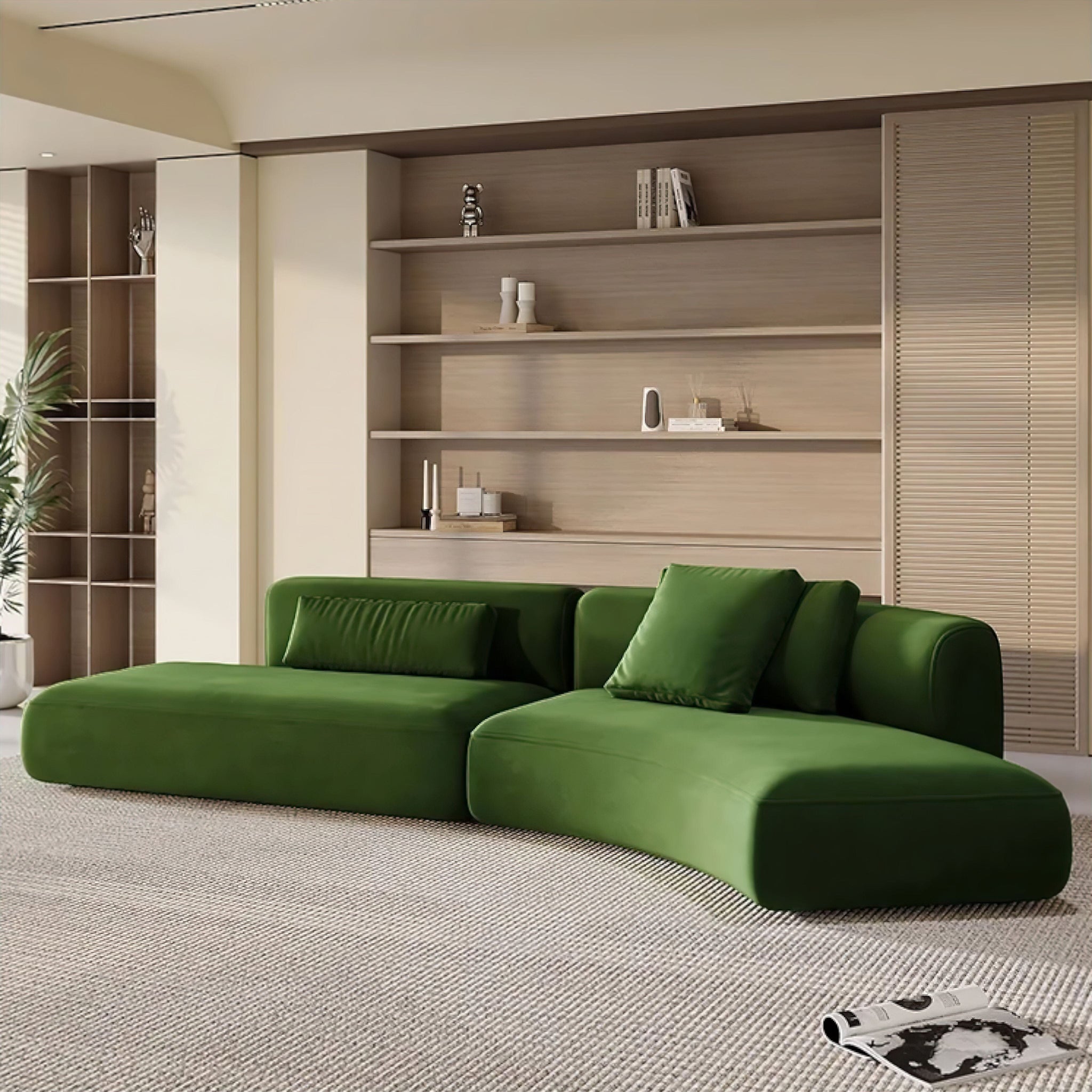 Juliettea Sofa Sofa Green 280cm 