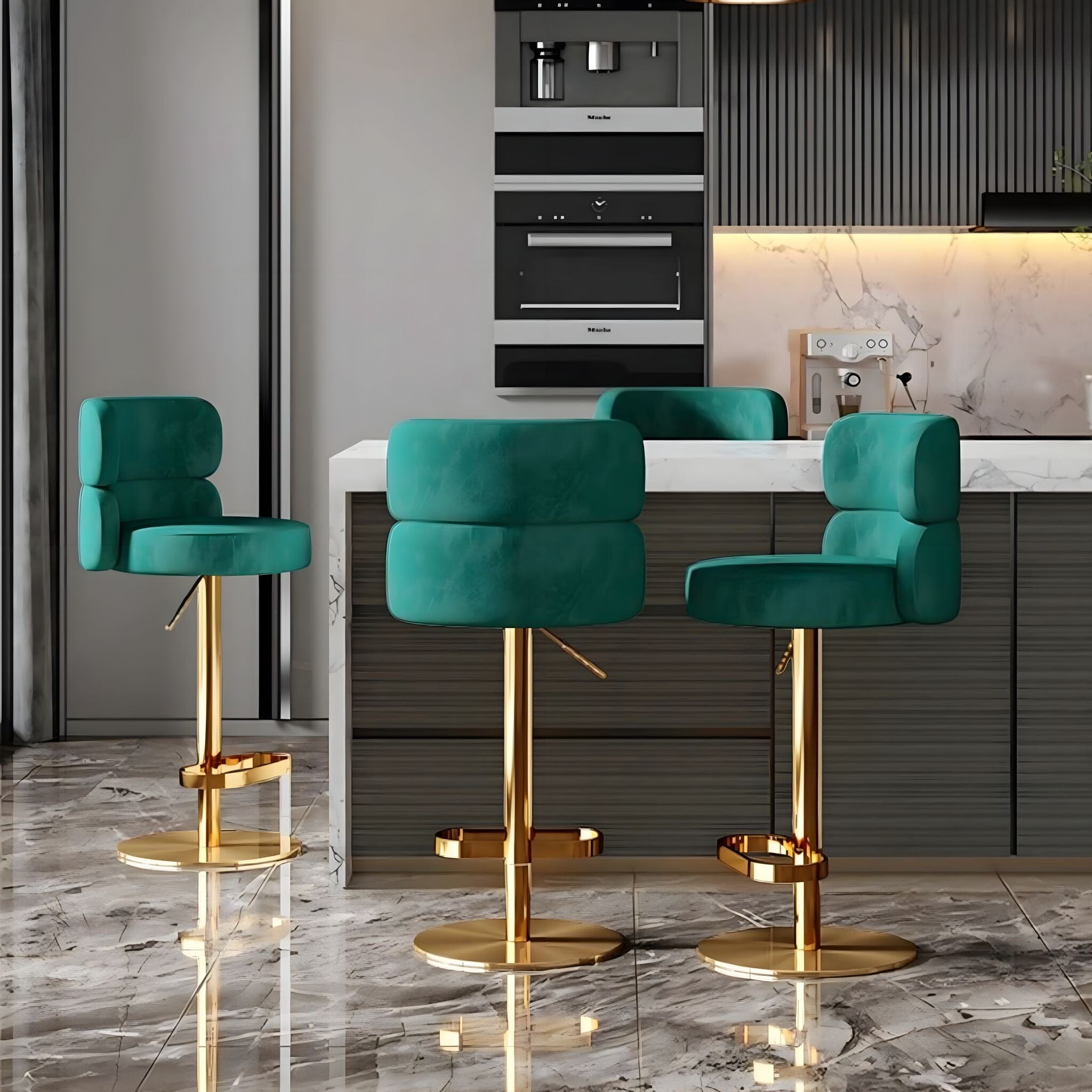 Justine Bar Stool Occasional Chair 