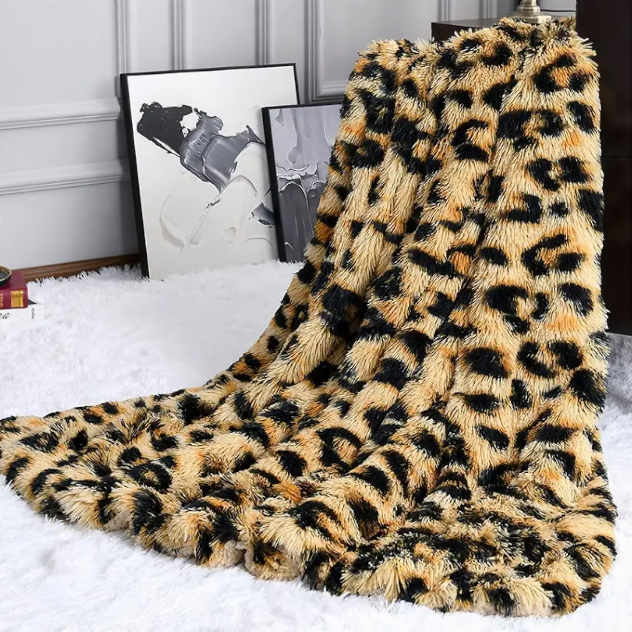 Laura Leopard Blanket Blanket 