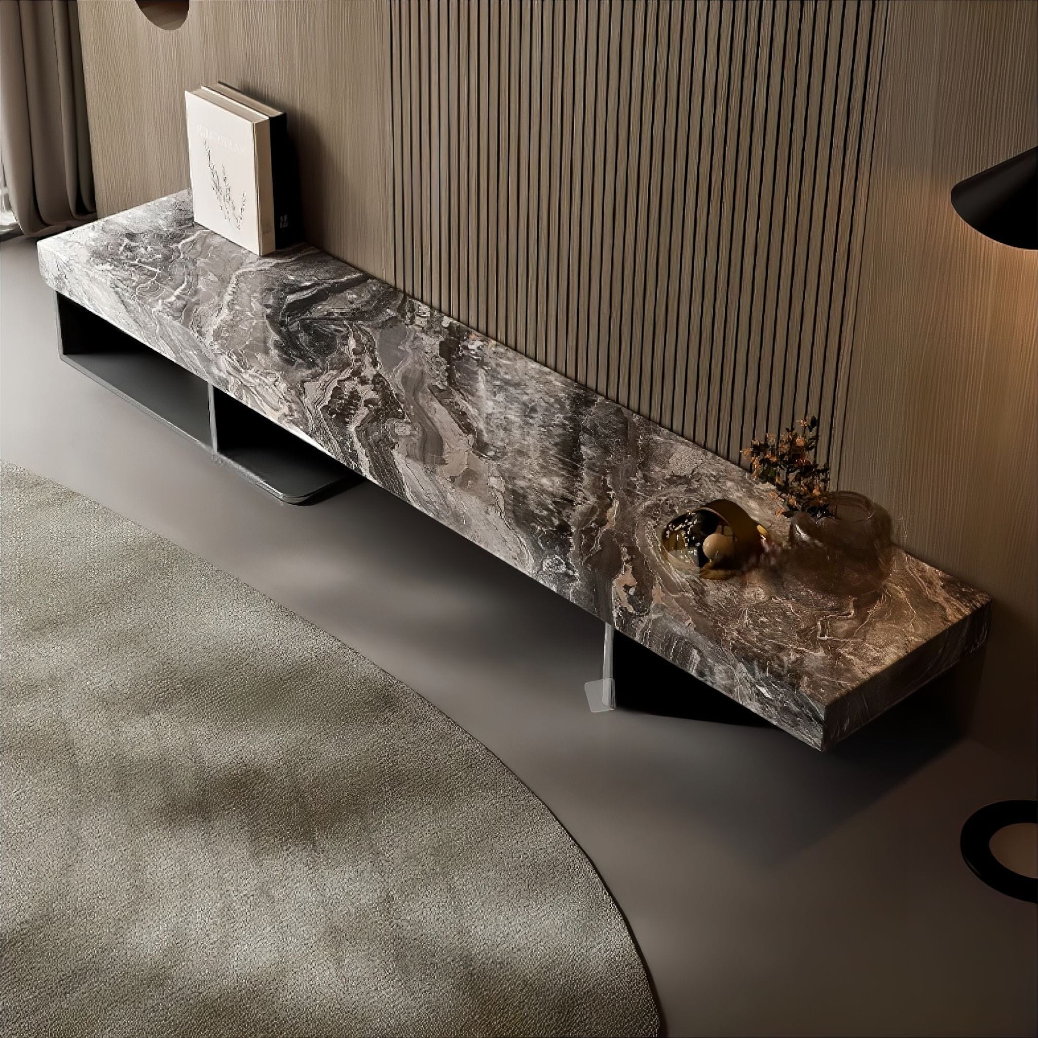 Lavina Marble TV Stand 