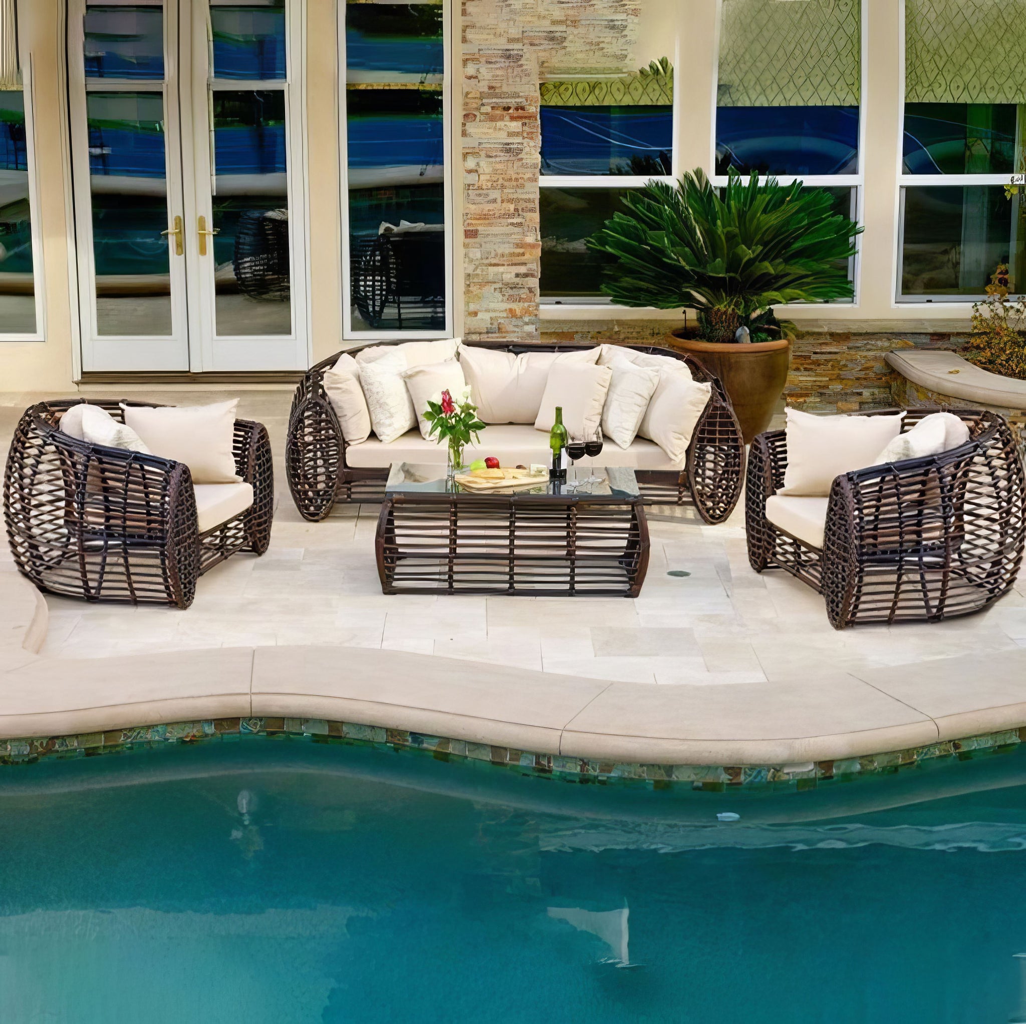 Leisure Luxury Set Outdoor Furniture 