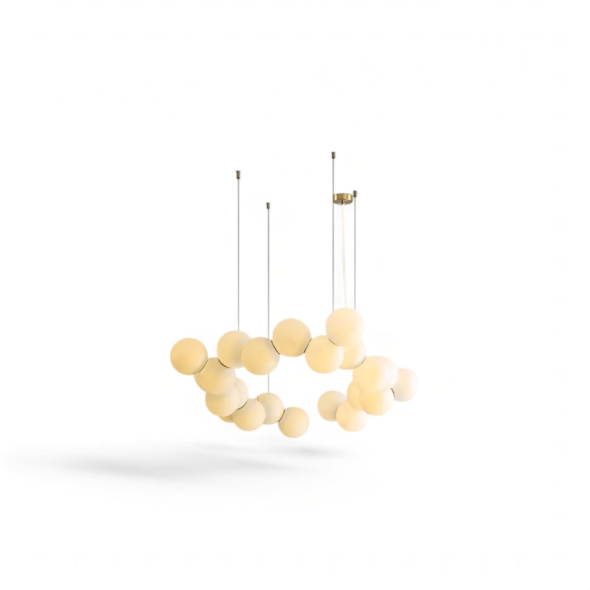 Lia Pendant Light (JS) 80cm RC remote dimming 