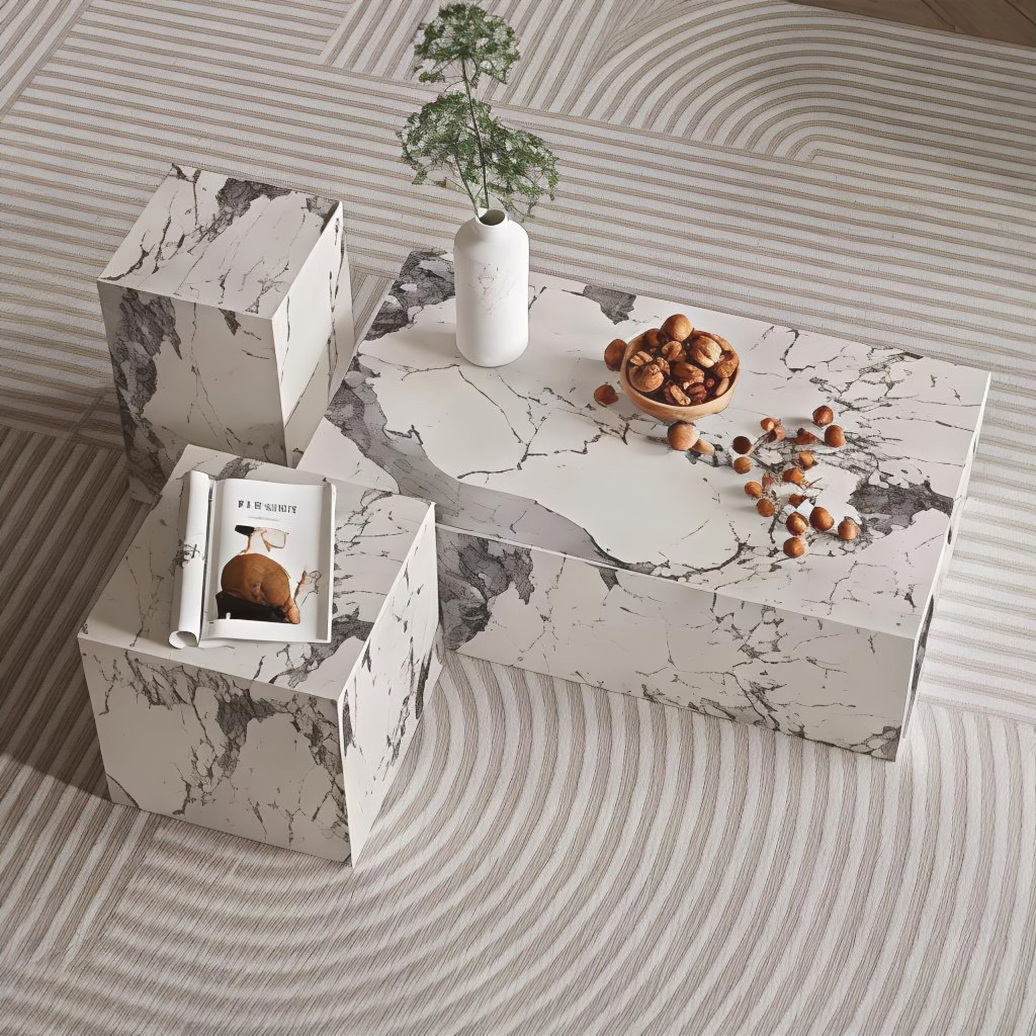 Lisette Coffee Table Set Coffee Table 