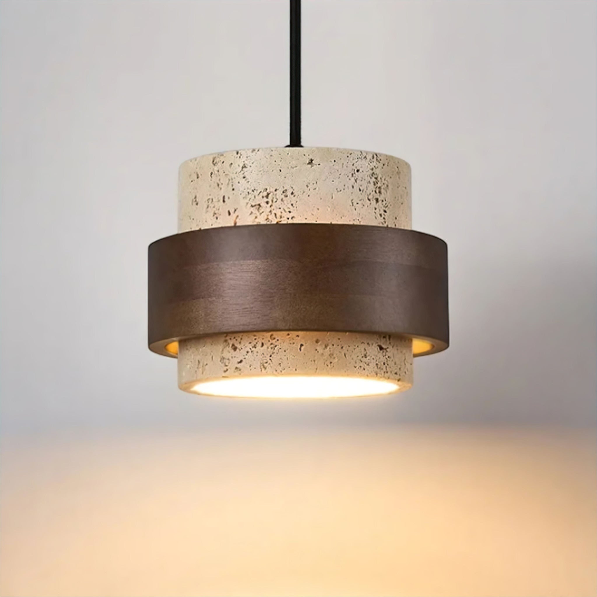 Livia Travertine Pendant Light (JS) 