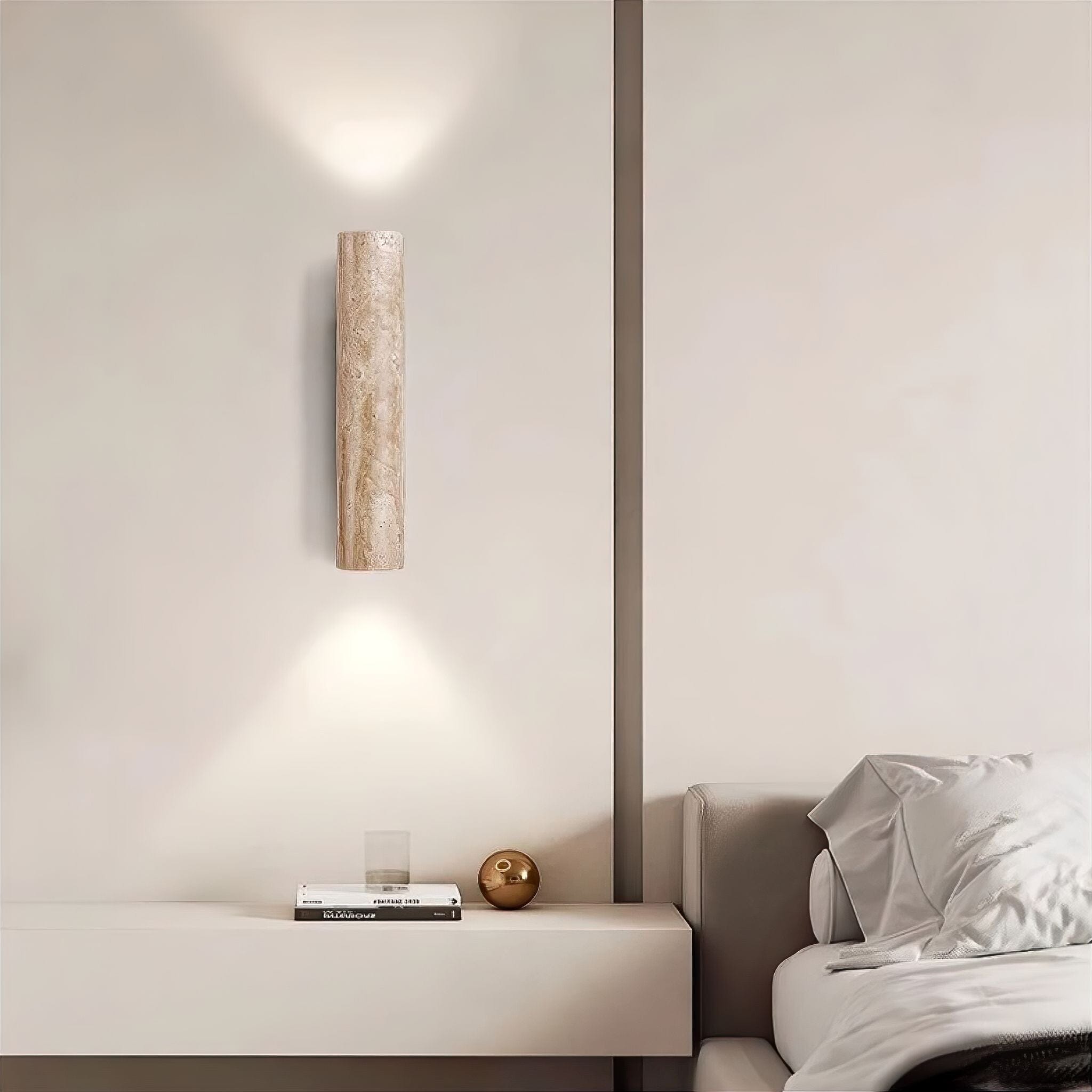 Lorelei Travertine Wall Light 