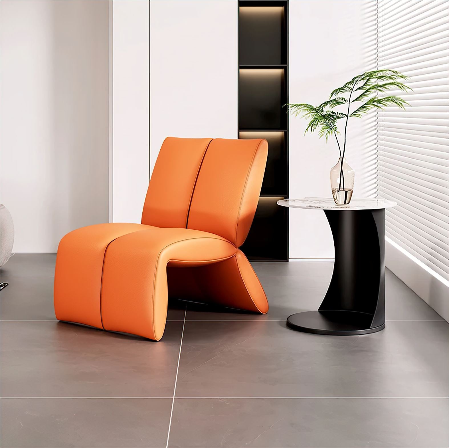 Louis-Paul Occasional Chair Chair Orange 