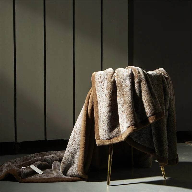 Lucia Fur Blanket Fur Blanket 