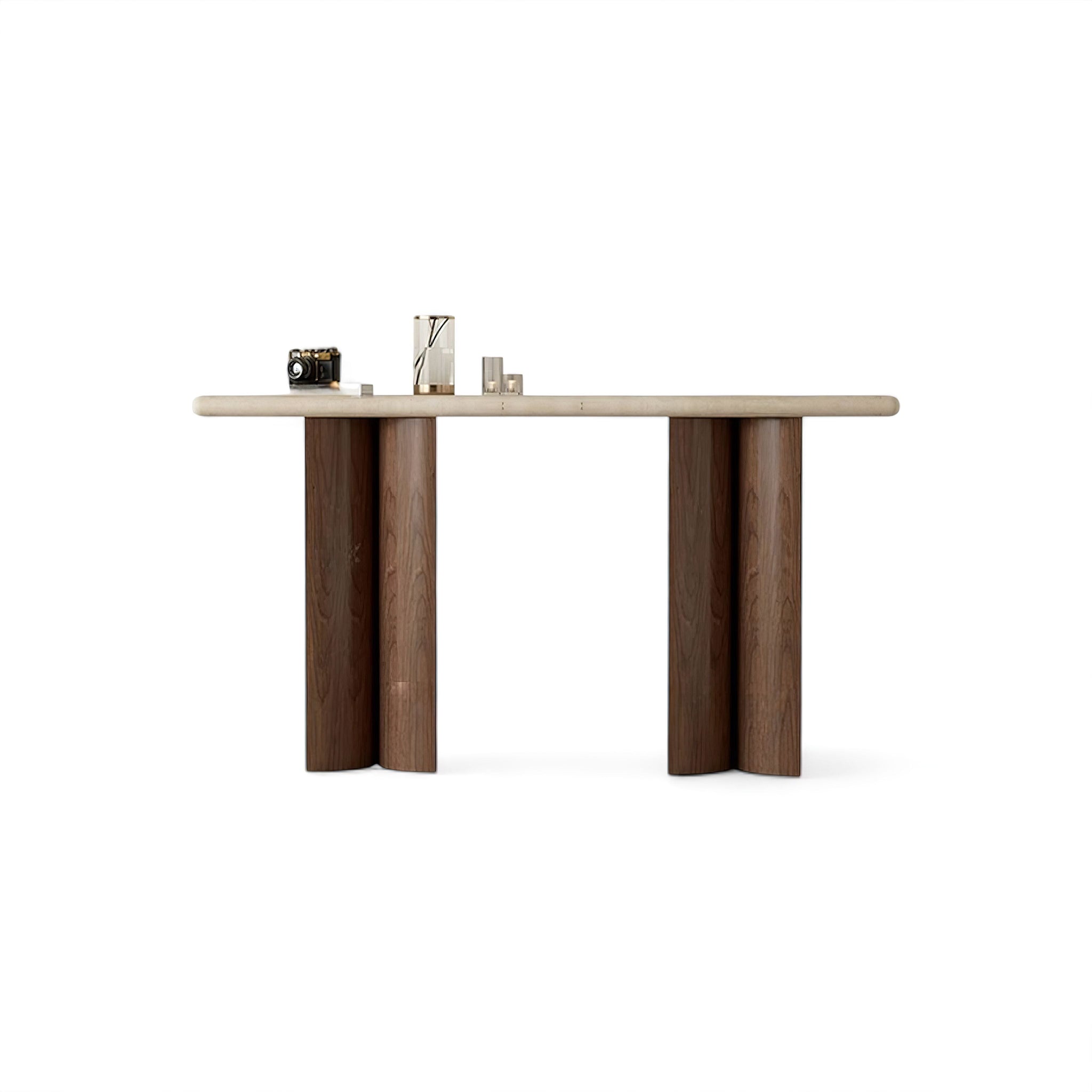 Lucie Marble Console Table (JS) 100cm 