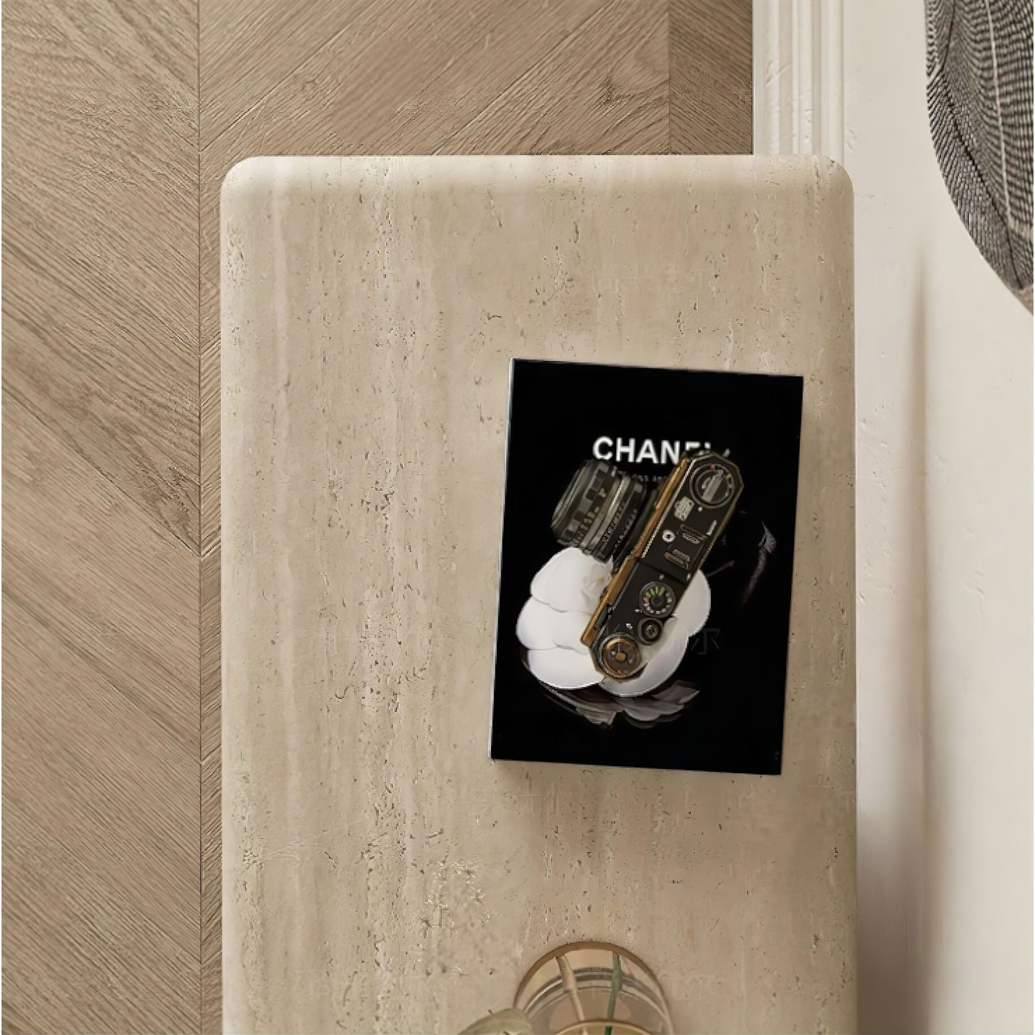 Lucie Travertine Console Table (JS) image updated 