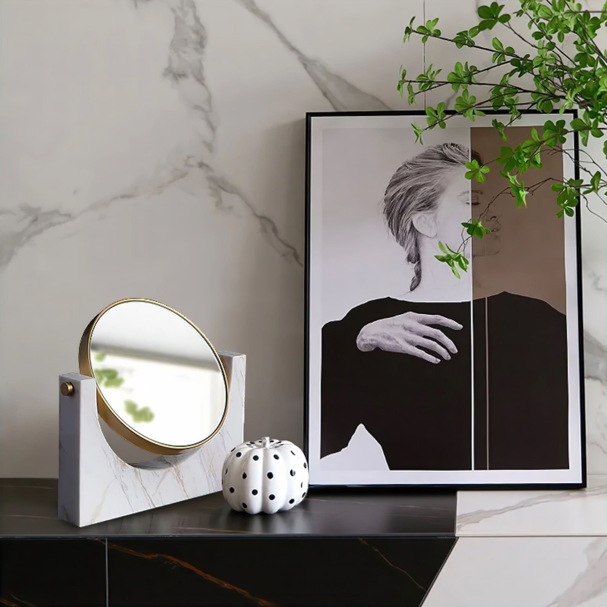 Maddalena Bathroom Mirror Decor 