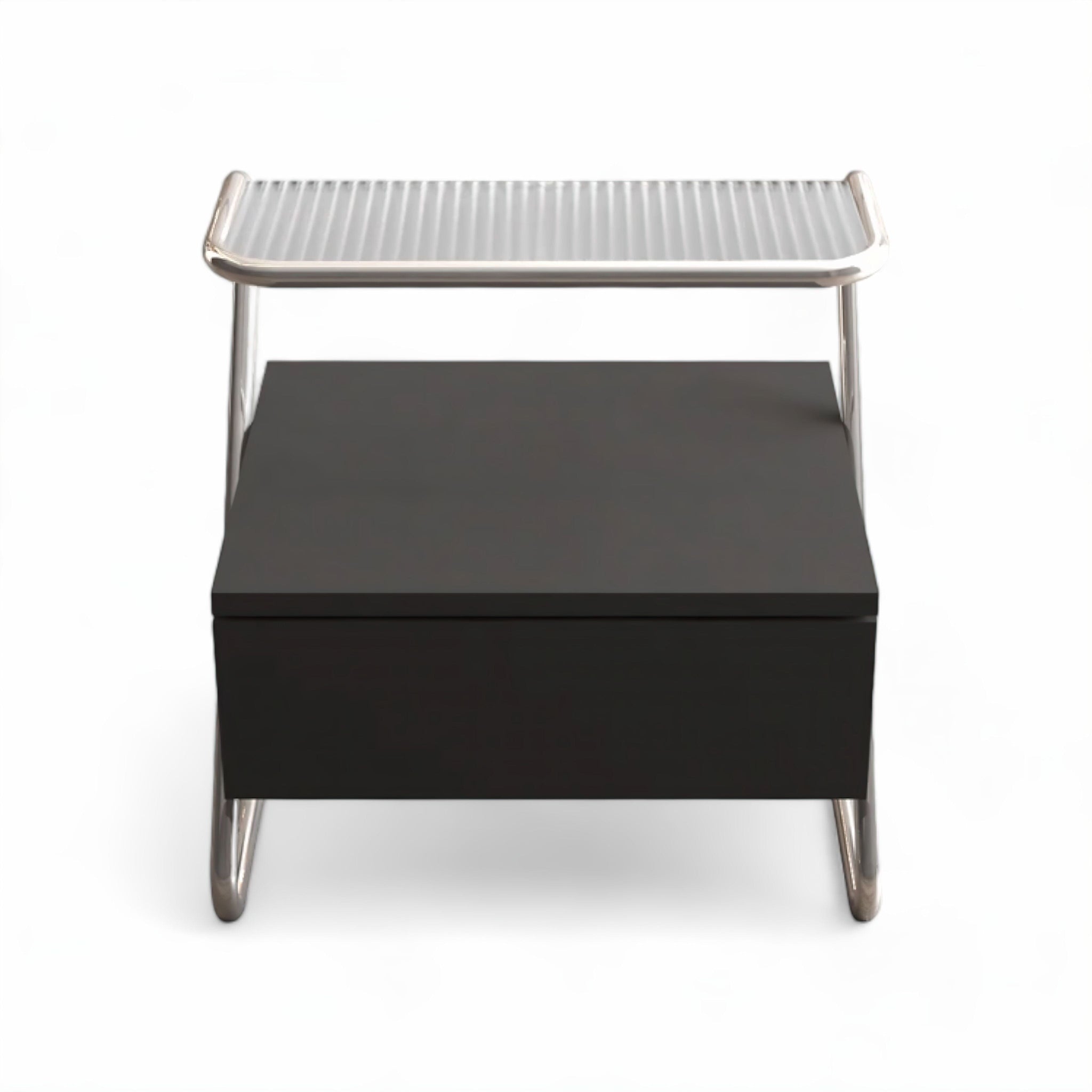 Magali Bedside Table Black 